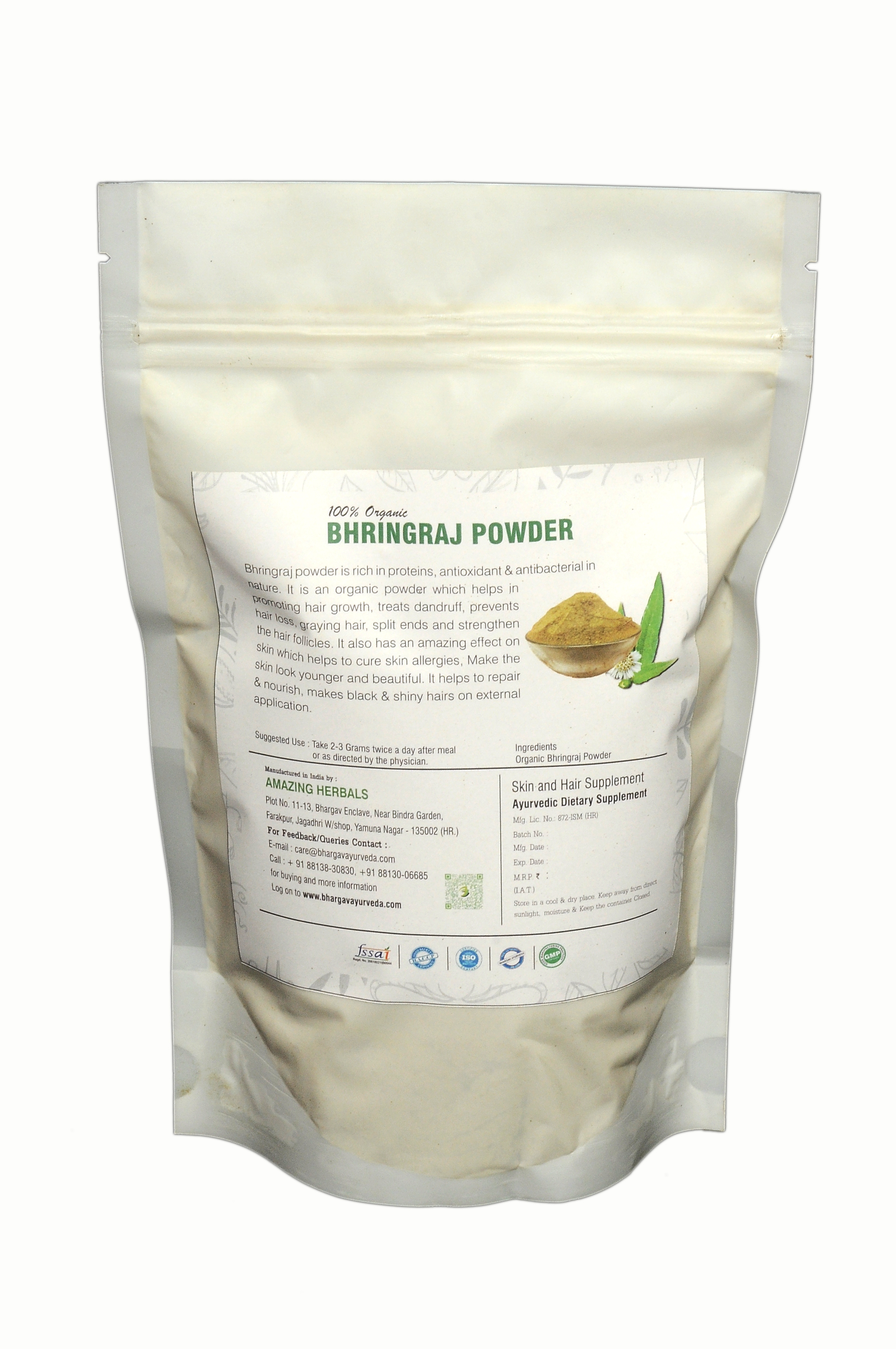 Buy Dr. Bhargav's Bhringraj Powder- 100gms at Best Price Online