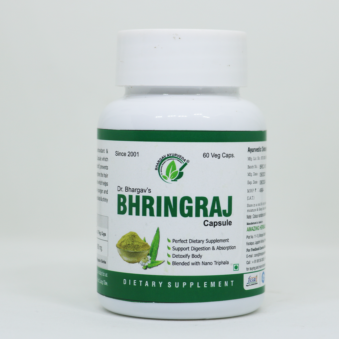 Buy Dr. Bhargav's Bhringraj capsule - 60cap at Best Price Online