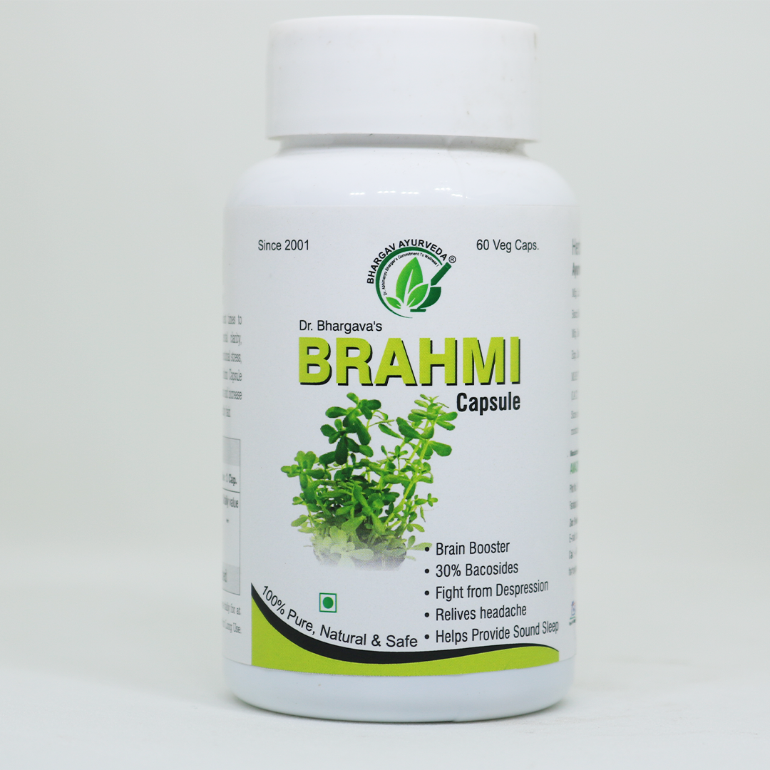 Buy Dr. Bhargav's Brahmi Capsule -60 cap at Best Price Online