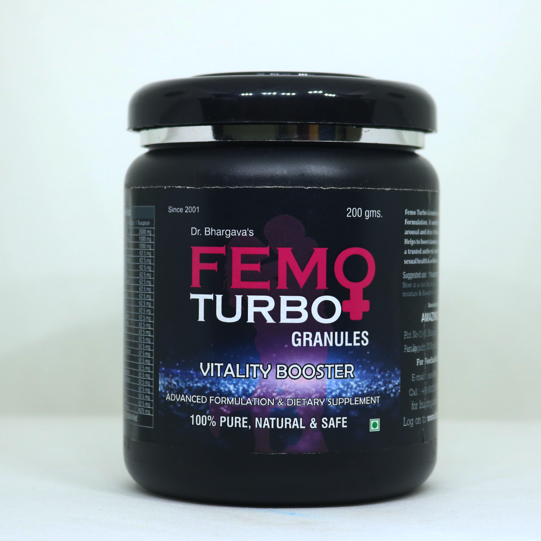 Buy Dr. Bhargav's Femo Turbo Granules -200gms at Best Price Online