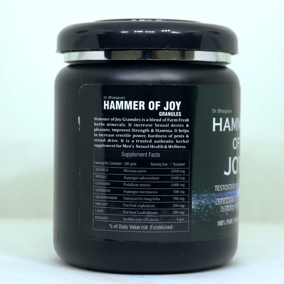 Buy Dr. Bhargav's Hammer of joy Granules -200gm at Best Price Online