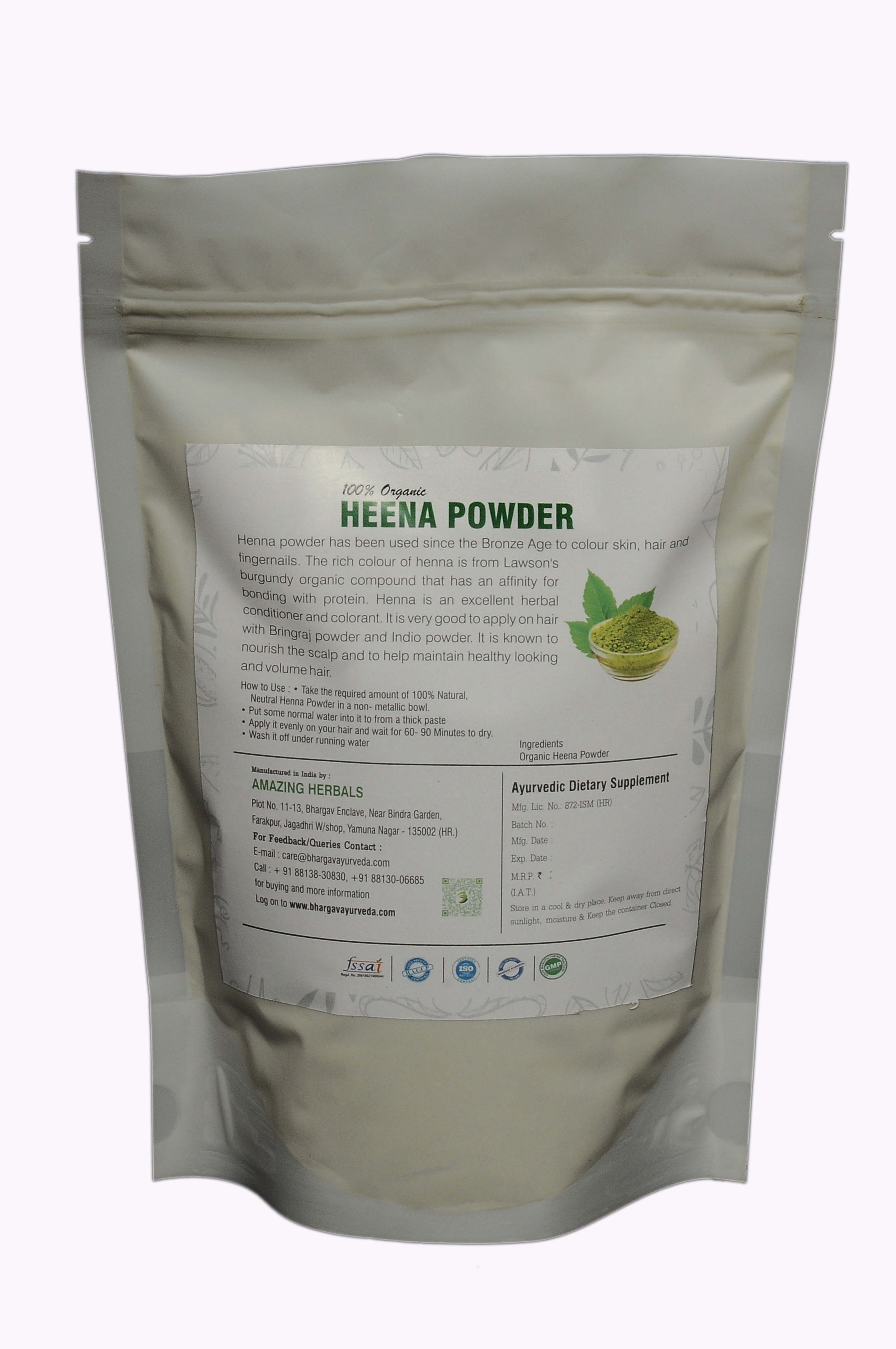 Dr. Bhargav's Heena Powder