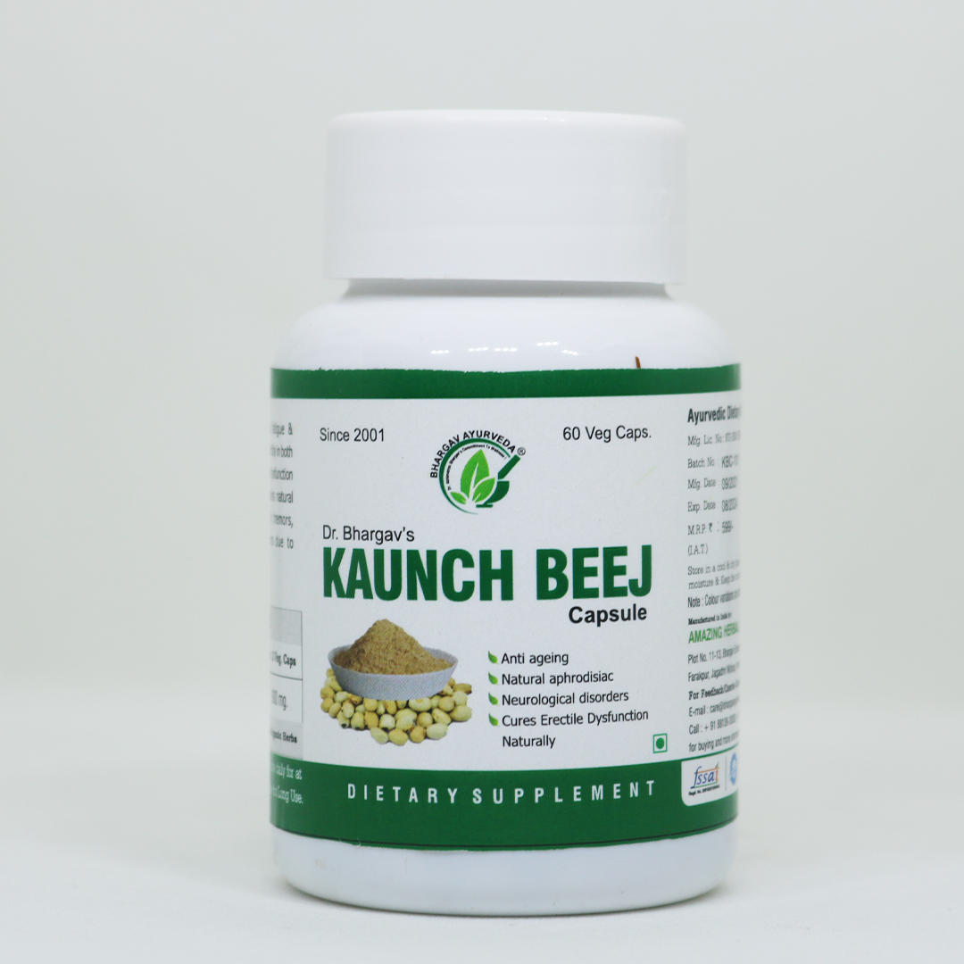 Buy Dr. Bhargav's Kaunch Beej Capsule- 60cap at Best Price Online