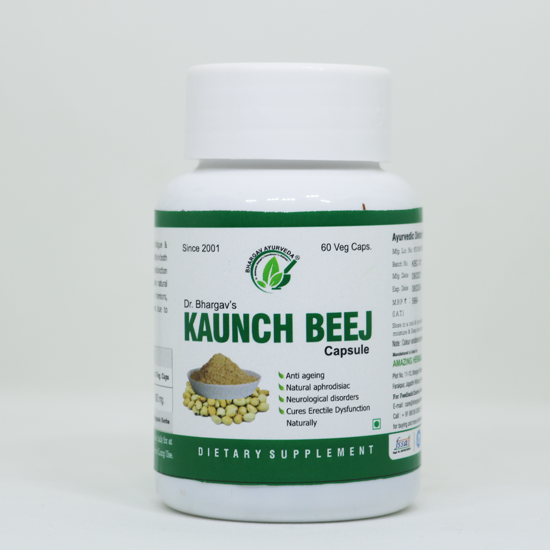 Dr. Bhargav's Kaunch Beej Capsule- 60cap