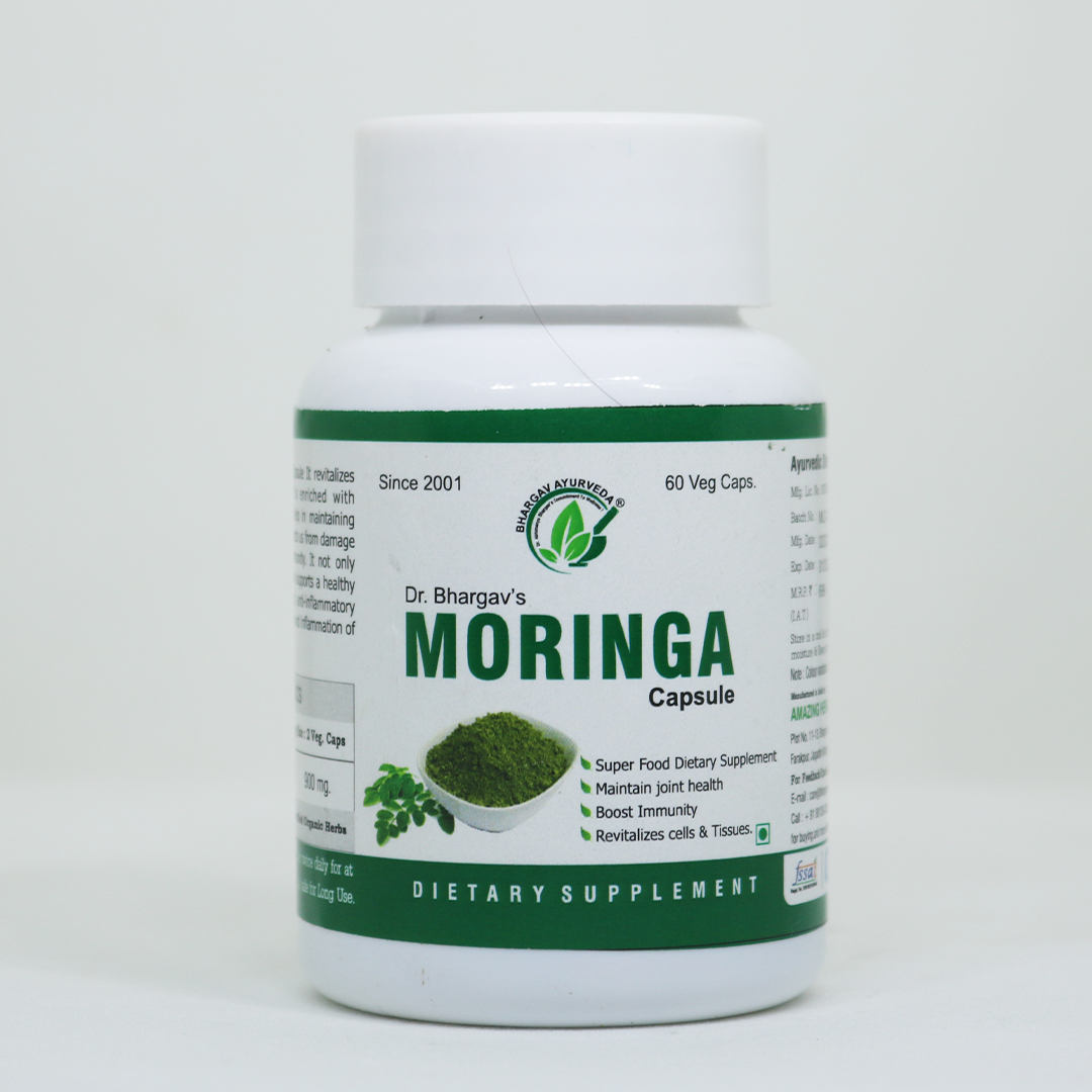 Dr. Bhargav's Moringa Leaf Capsule- 60 Cap 