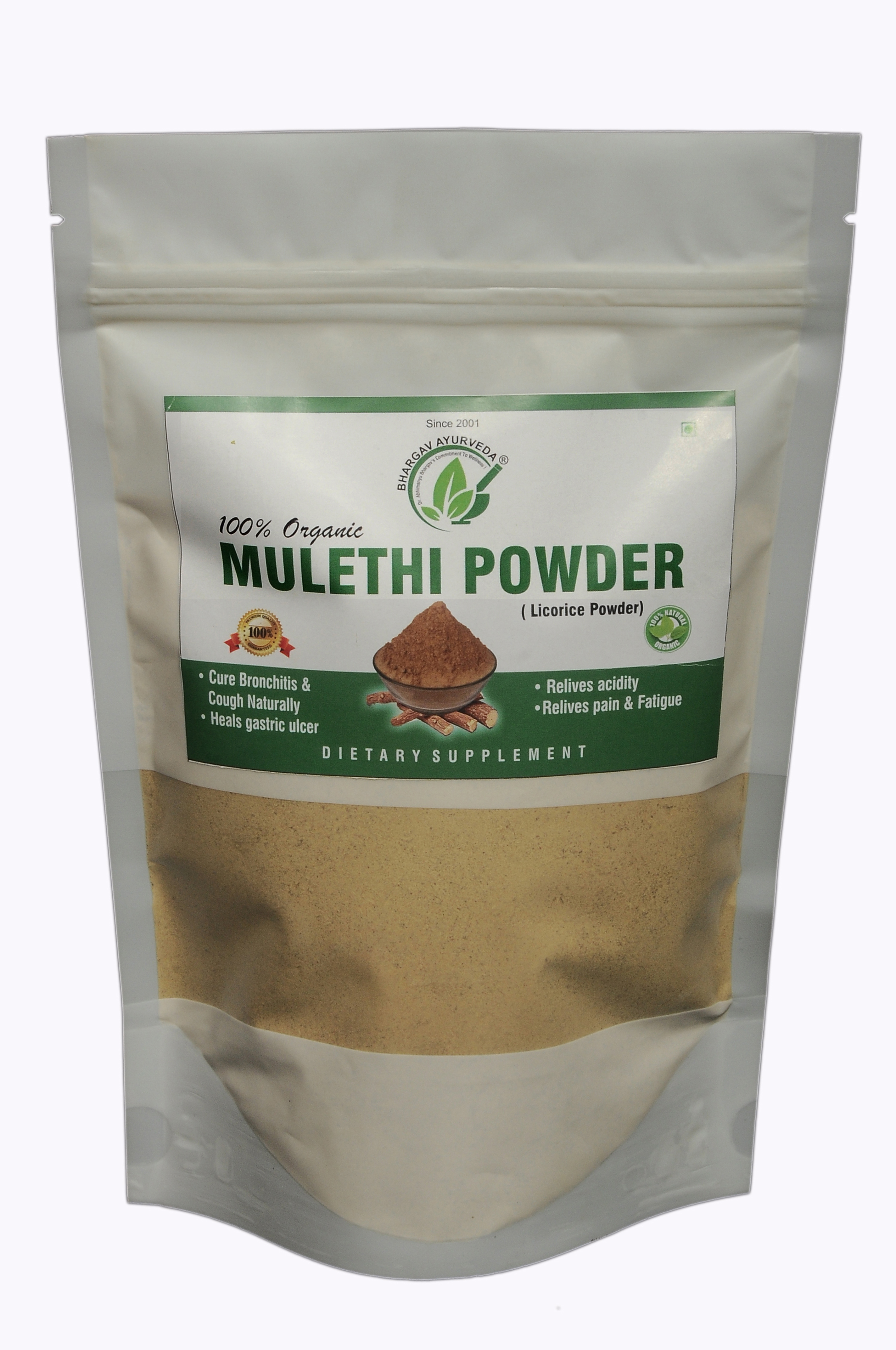 Dr. Bhargav's Mulethi Powder- 100 gms
