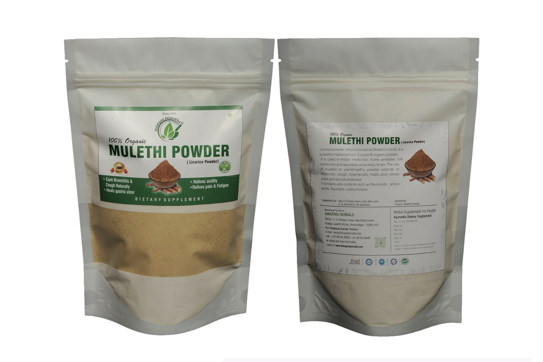 Buy Dr. Bhargav's Mulethi Powder- 100 gms at Best Price Online