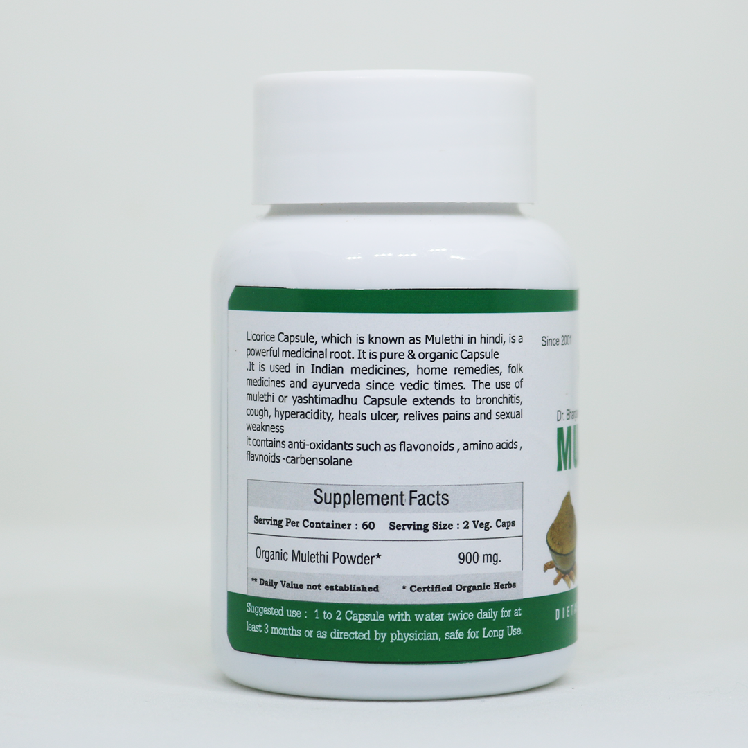 Dr. Bhargav's Mulethi Capusle- 60 Cap
