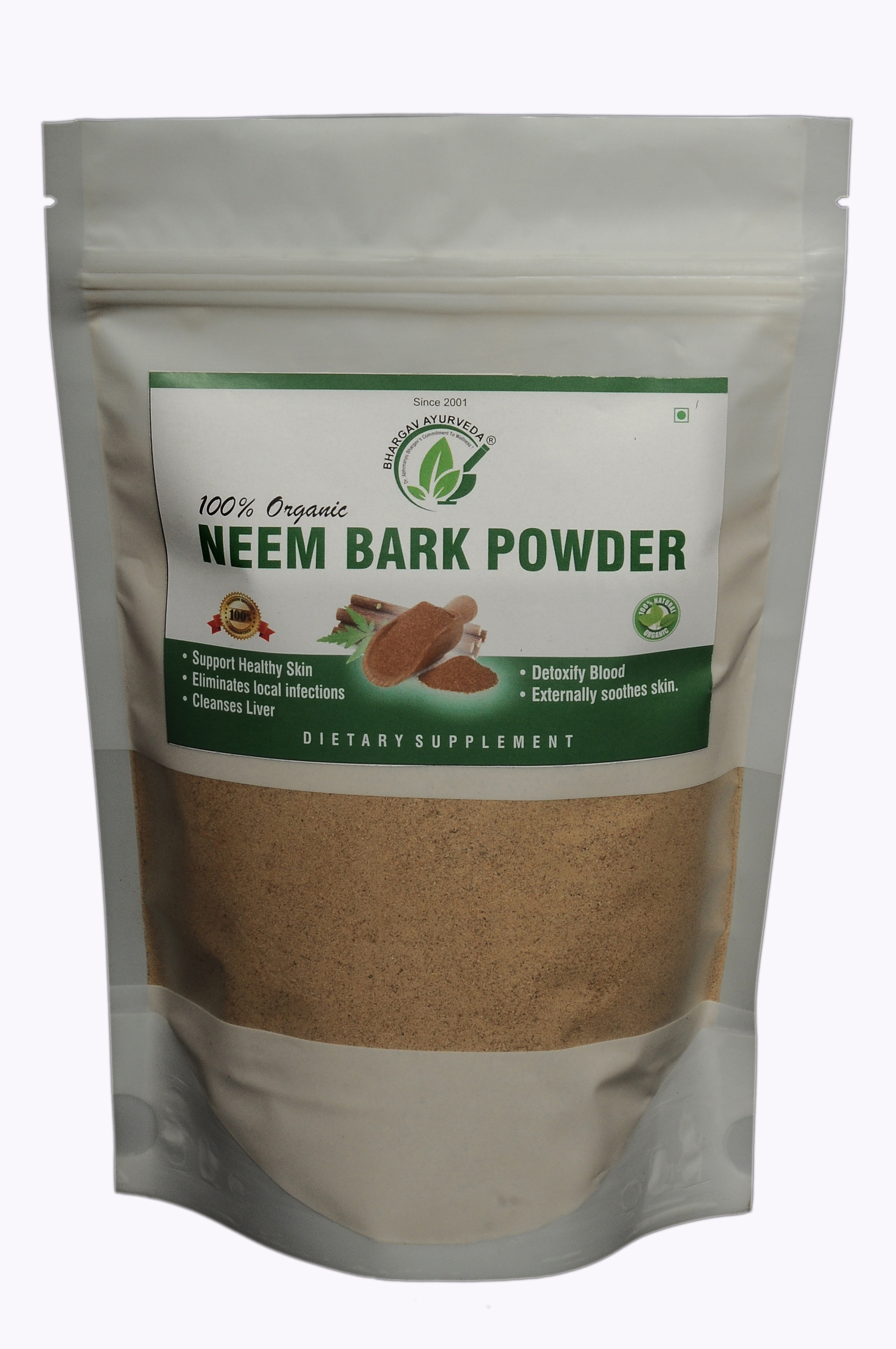 Dr. Bhargav's Neem Bark Powder- 100gms