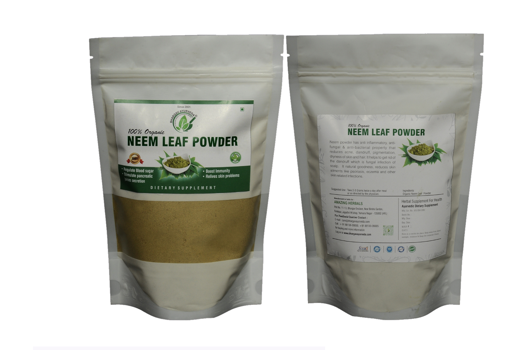 Buy Dr. Bhargav's Neem Leaf Powder- 100gms at Best Price Online