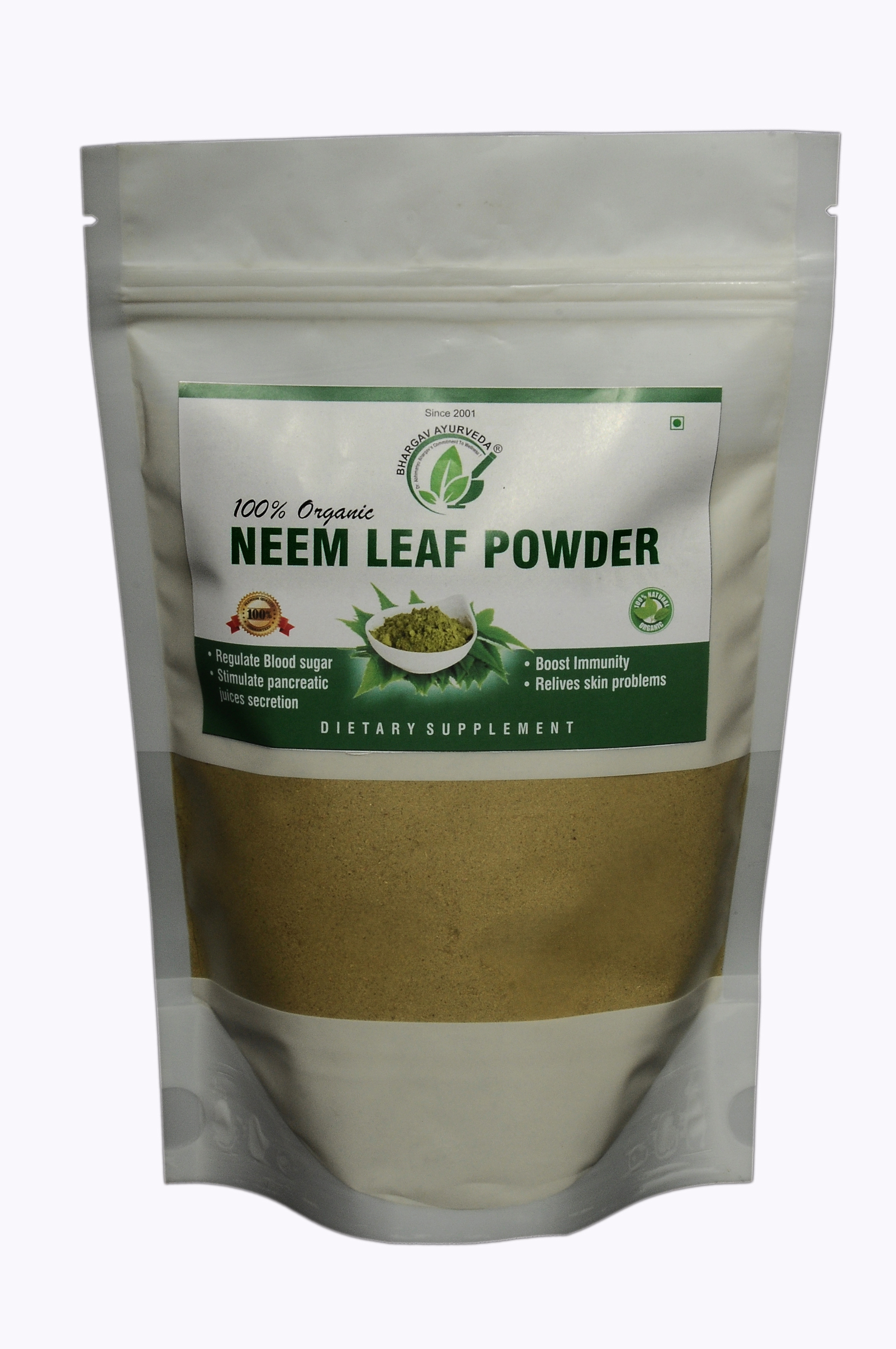 Dr. Bhargav's Neem Leaf Powder- 100gms