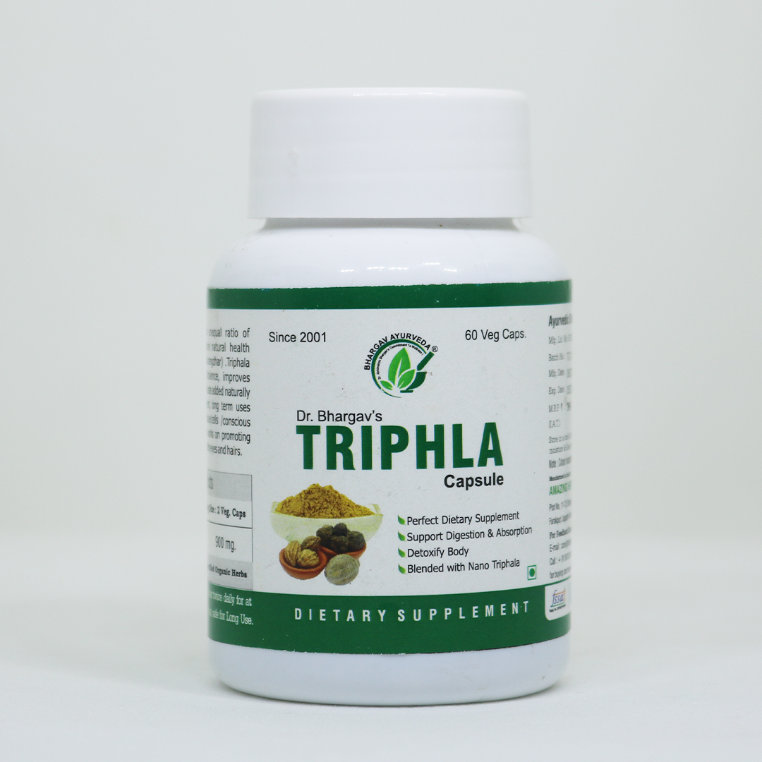 Buy Dr. Bhargav's Triphla Capsule- 60cap at Best Price Online