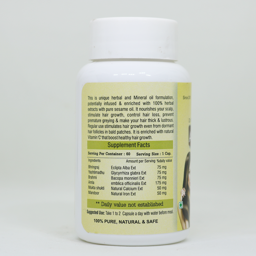 Dr. Bhargav's Amazing hair Growth Capsule - 60cap