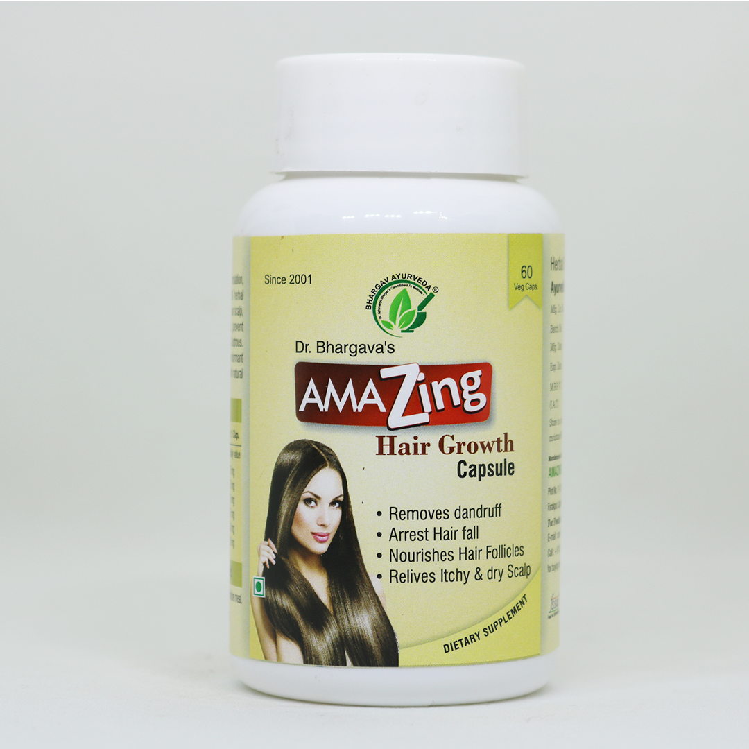 Dr. Bhargav's Amazing hair Growth Capsule - 60cap