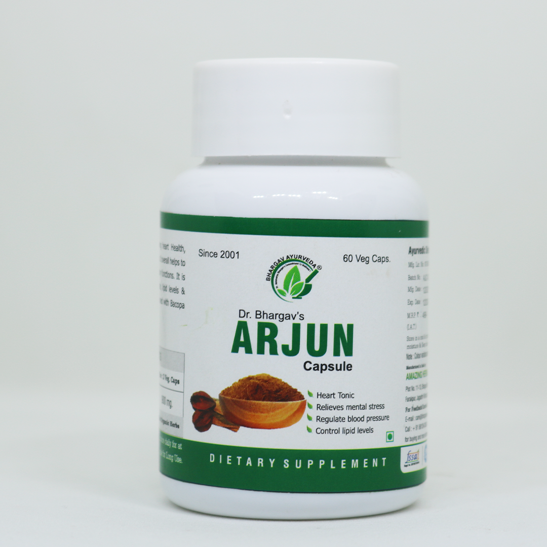 Buy Dr. Bhargav's Arjun Capsule - 60Cap at Best Price Online