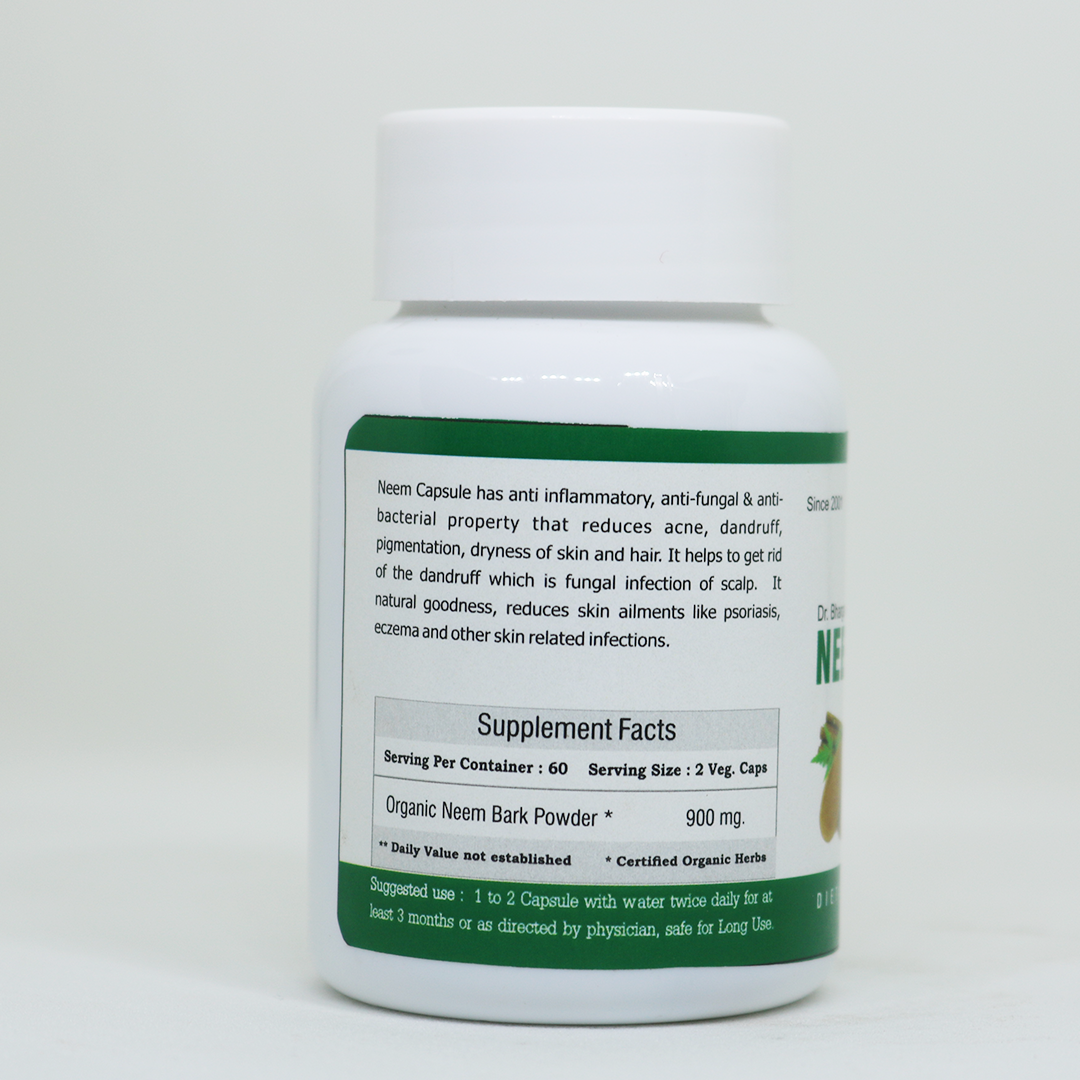 Dr. Bhargav's Neem Bark Capsule- 60cap