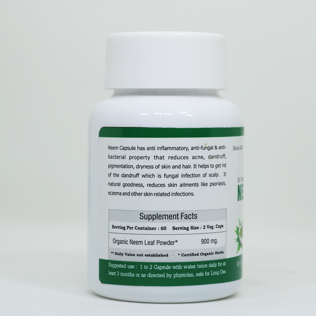Dr. Bhargav's Neem Leaf Capsule- 60 Cap