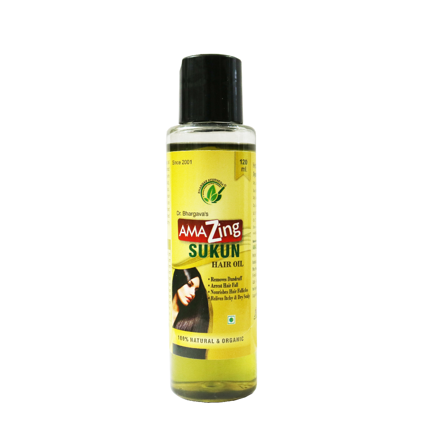 Dr. Bhargav's Sukun hair Oil - 100ml 