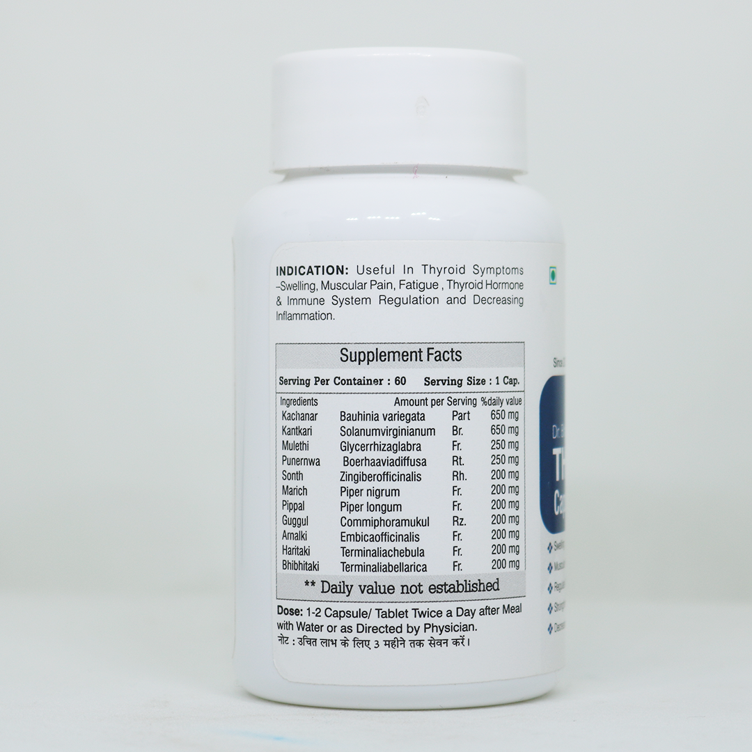 Buy Dr. Bhargav's Thyro-safa Capsule- 60cap at Best Price Online