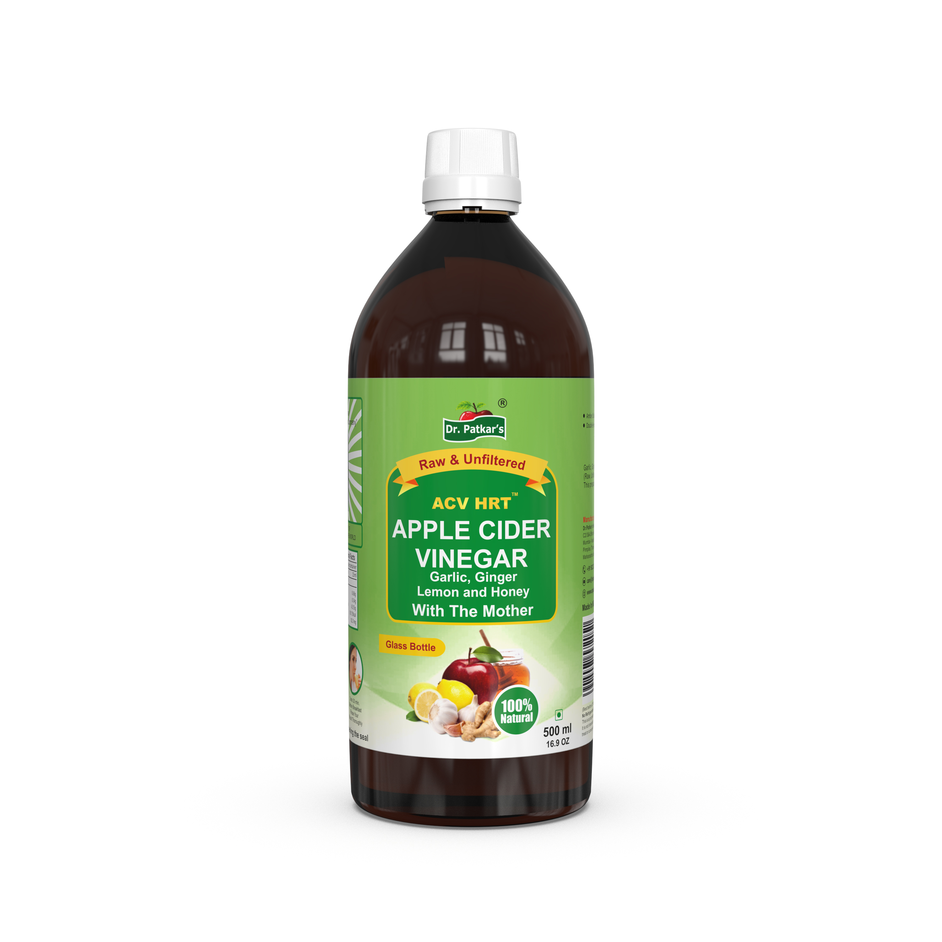 Buy Dr. Patkar's Apple Cider Vinegar with Ginger, Garlic, Lemon & Honey at Best Price Online