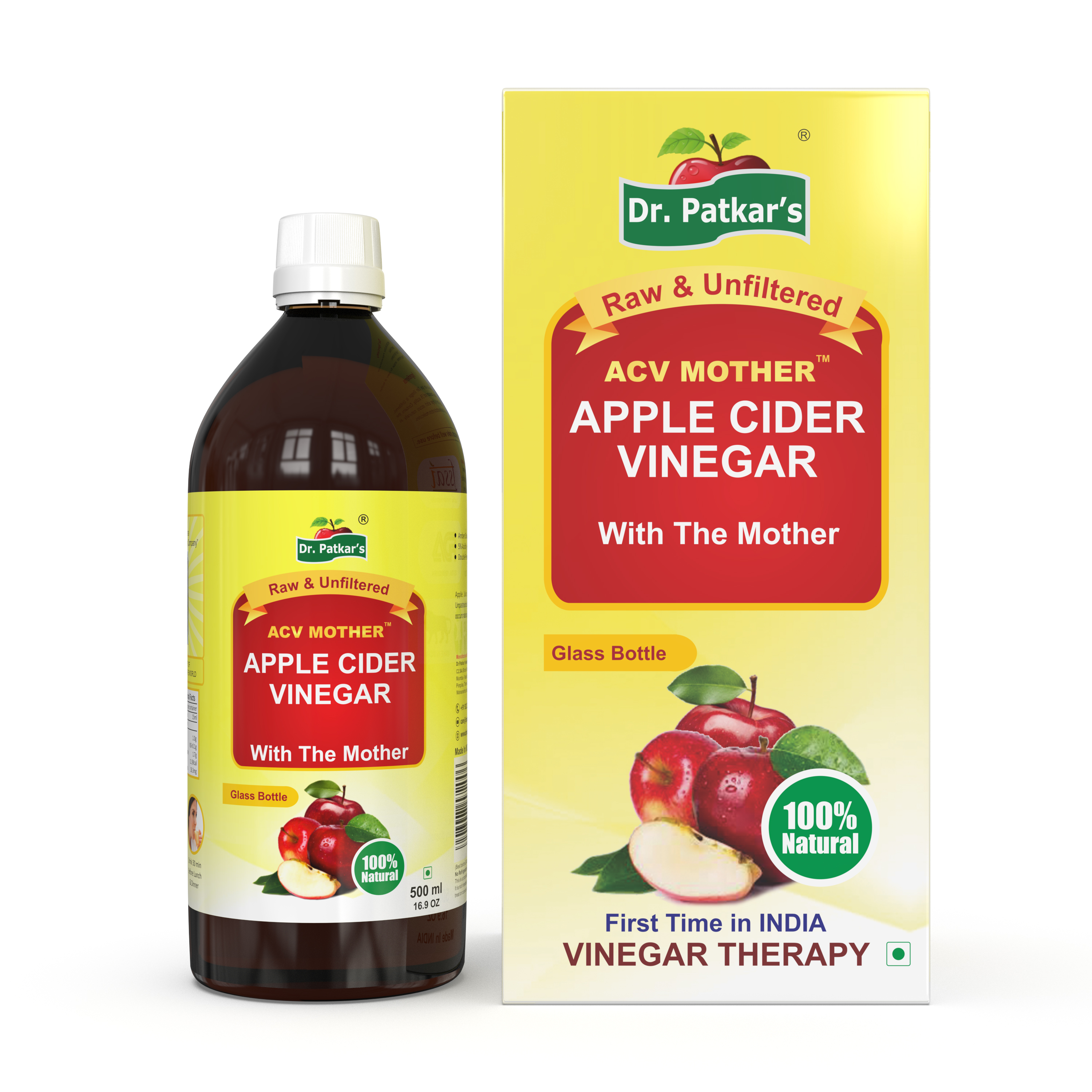Buy Dr. Patkar's Apple Cider Vinegar with Mother at Best Price Online