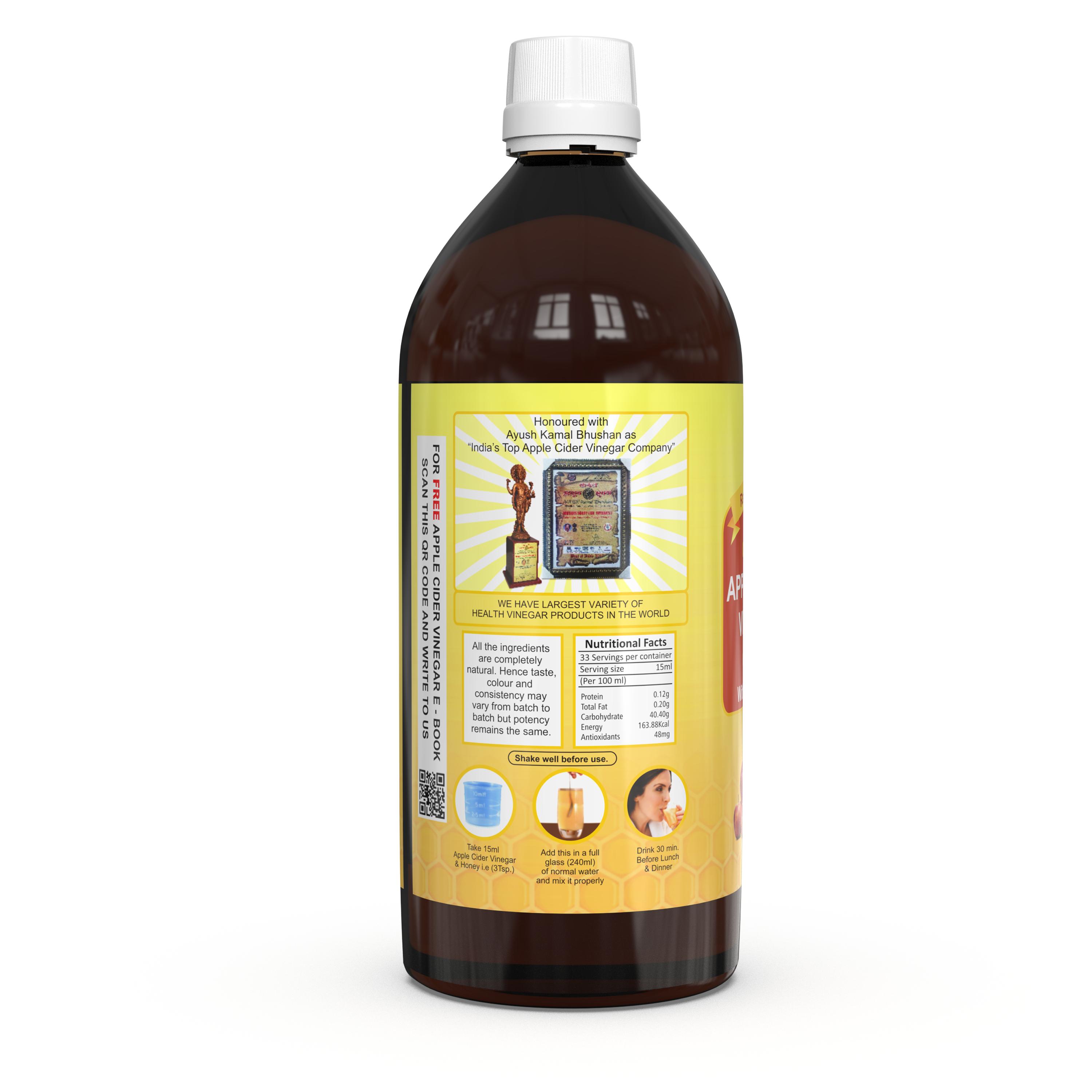 Dr. Patkar's Apple Cider Vinegar with Honey