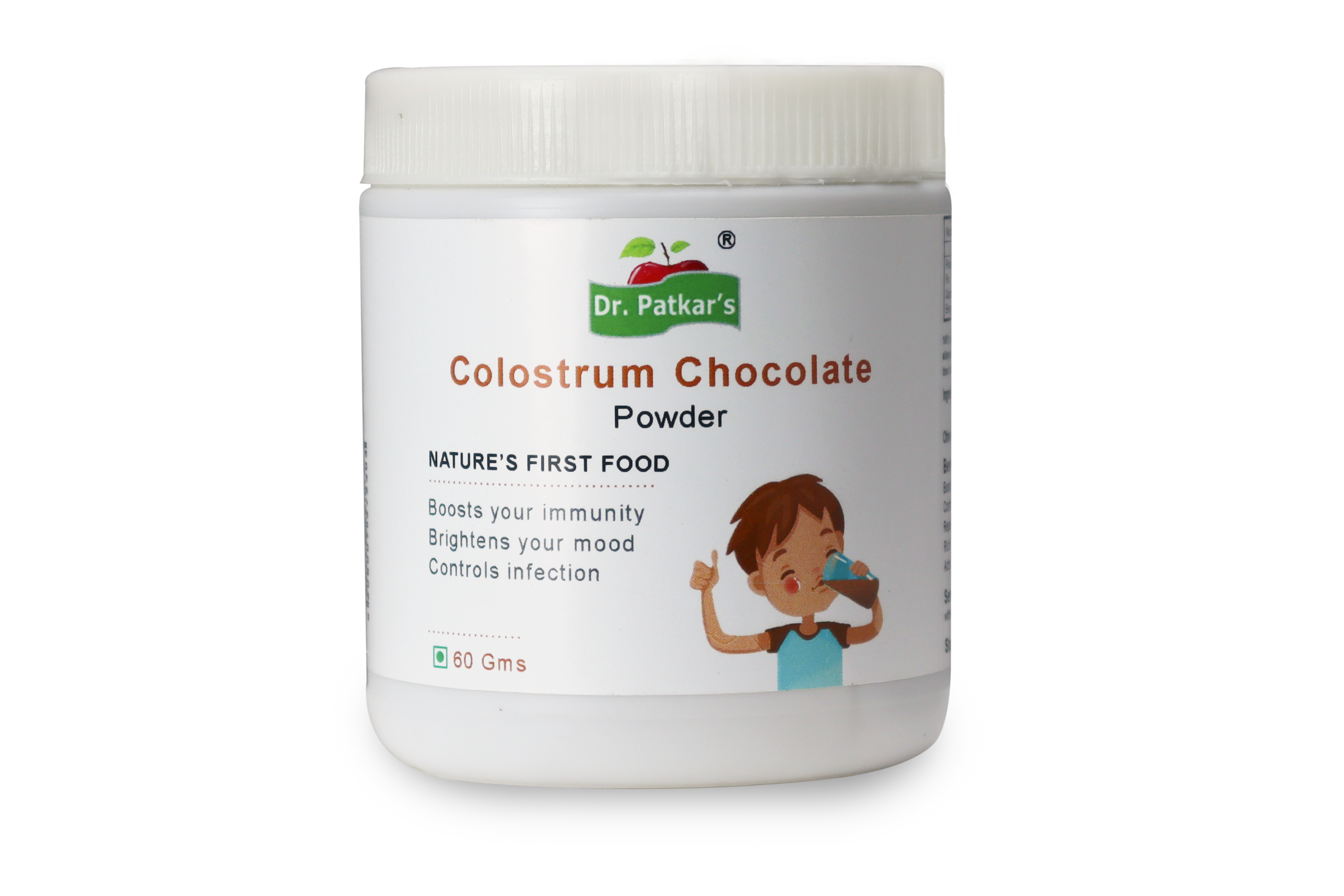 Dr. Patkar's Chocolate Colostrum Powder