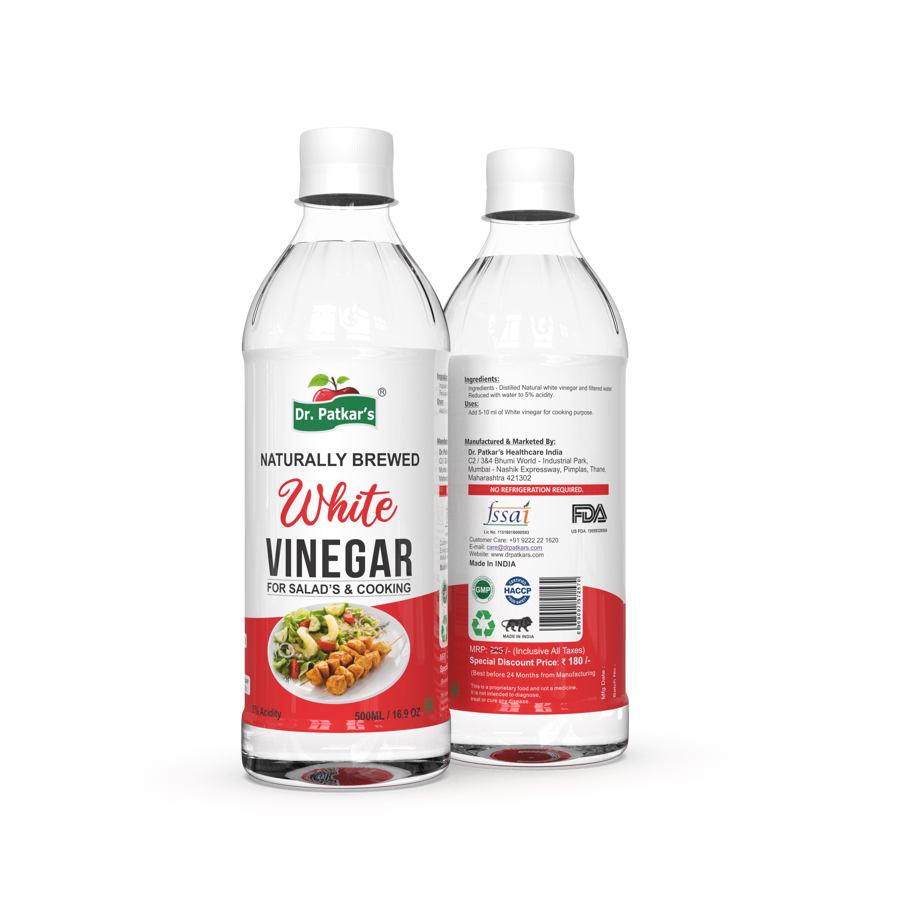 Dr. Patkar's White vinegar