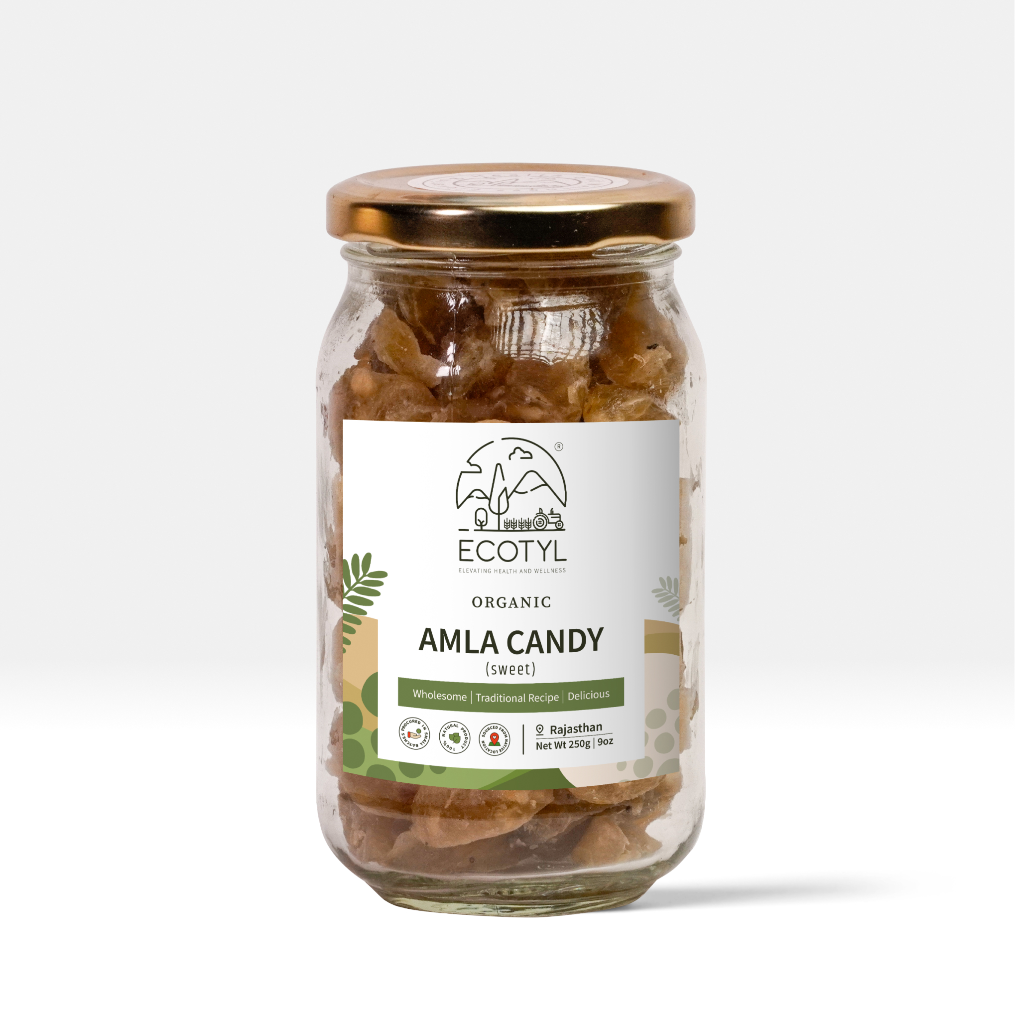 Buy Ecotyl Organic Amla Candy (Sweet) - 250g at Best Price Online