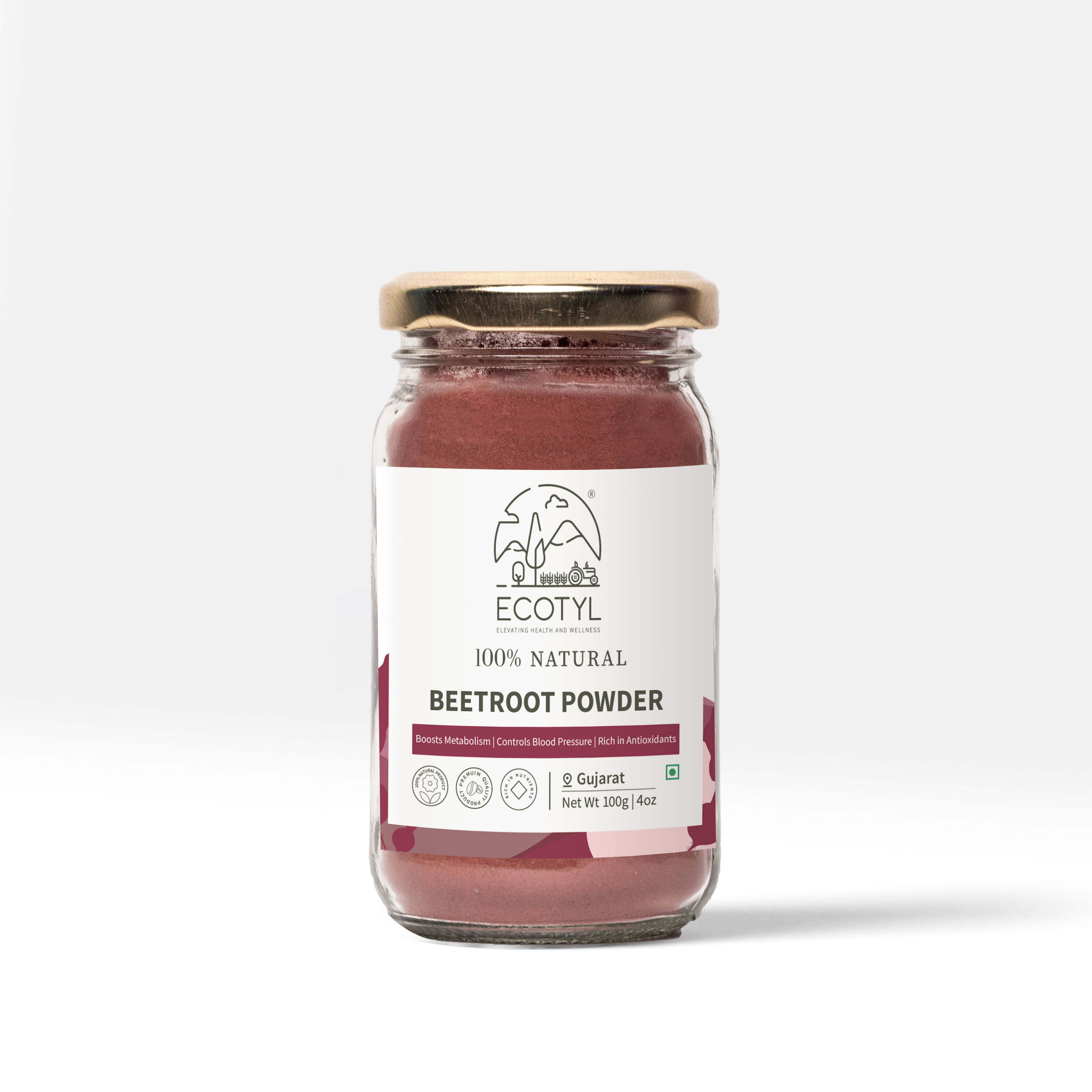 Buy Ecotyl Beetroot Powder - 100 g at Best Price Online