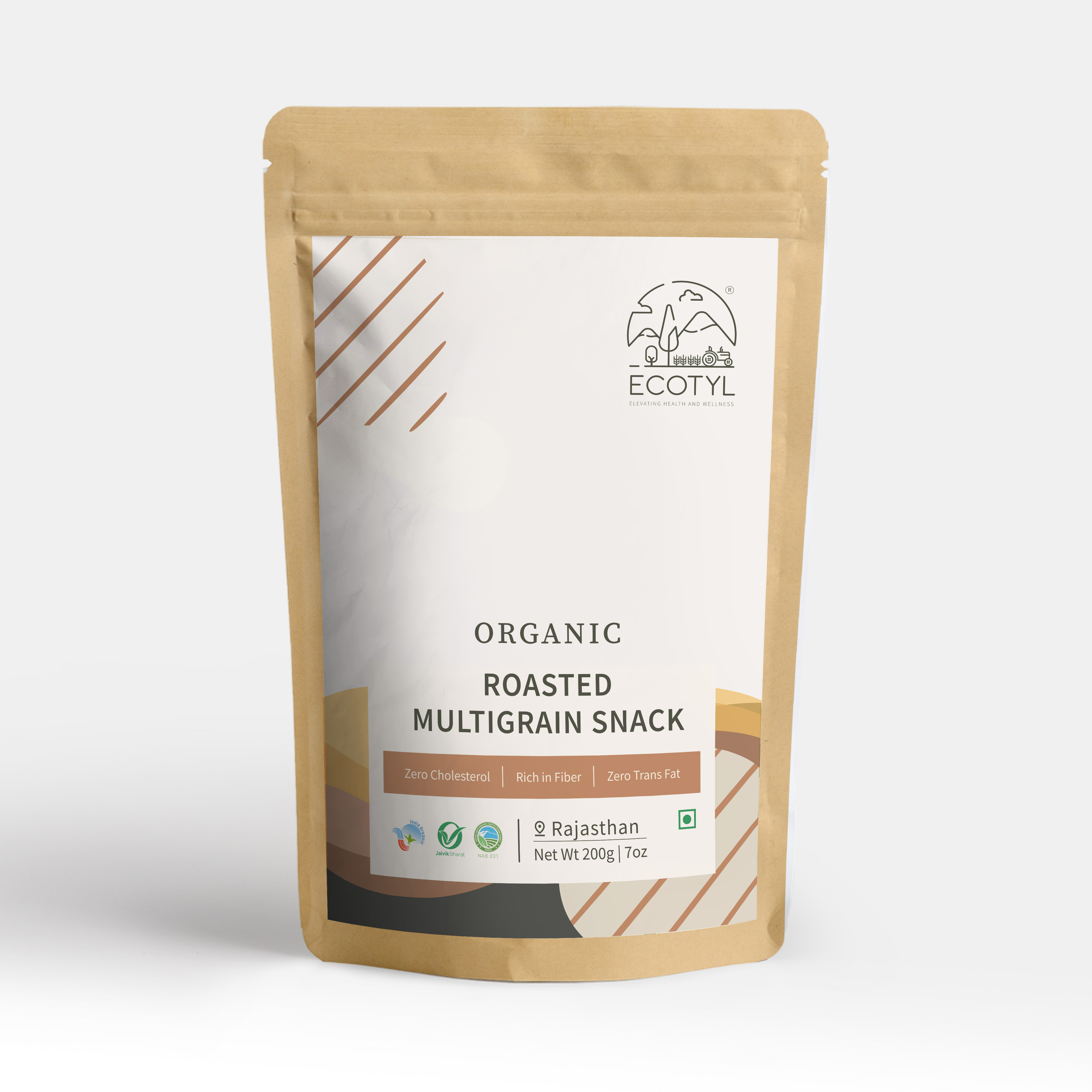 Buy Ecotyl Organic Roasted Multigrain Snack - 200 g at Best Price Online