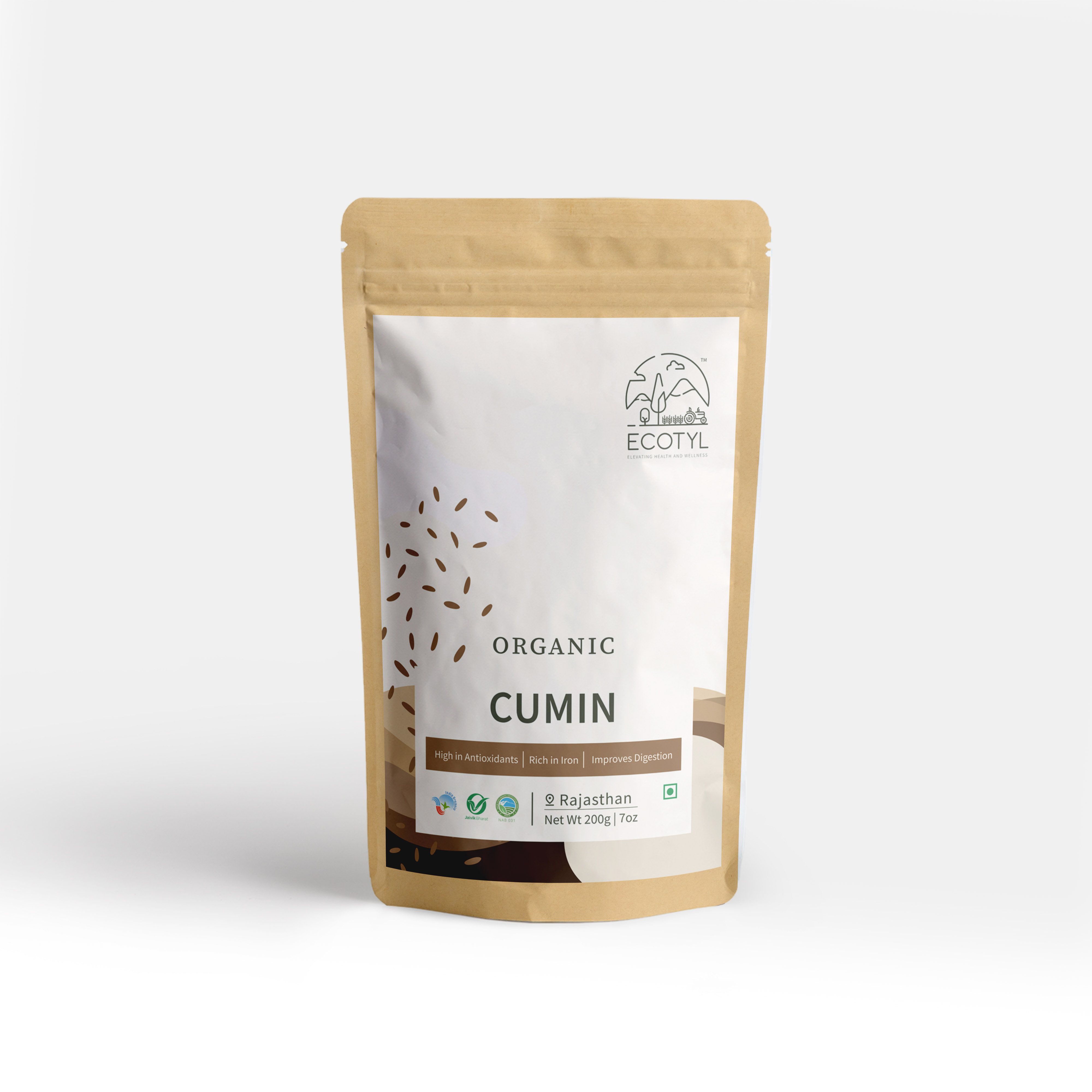 Ecotyl Organic Cumin - 100 g