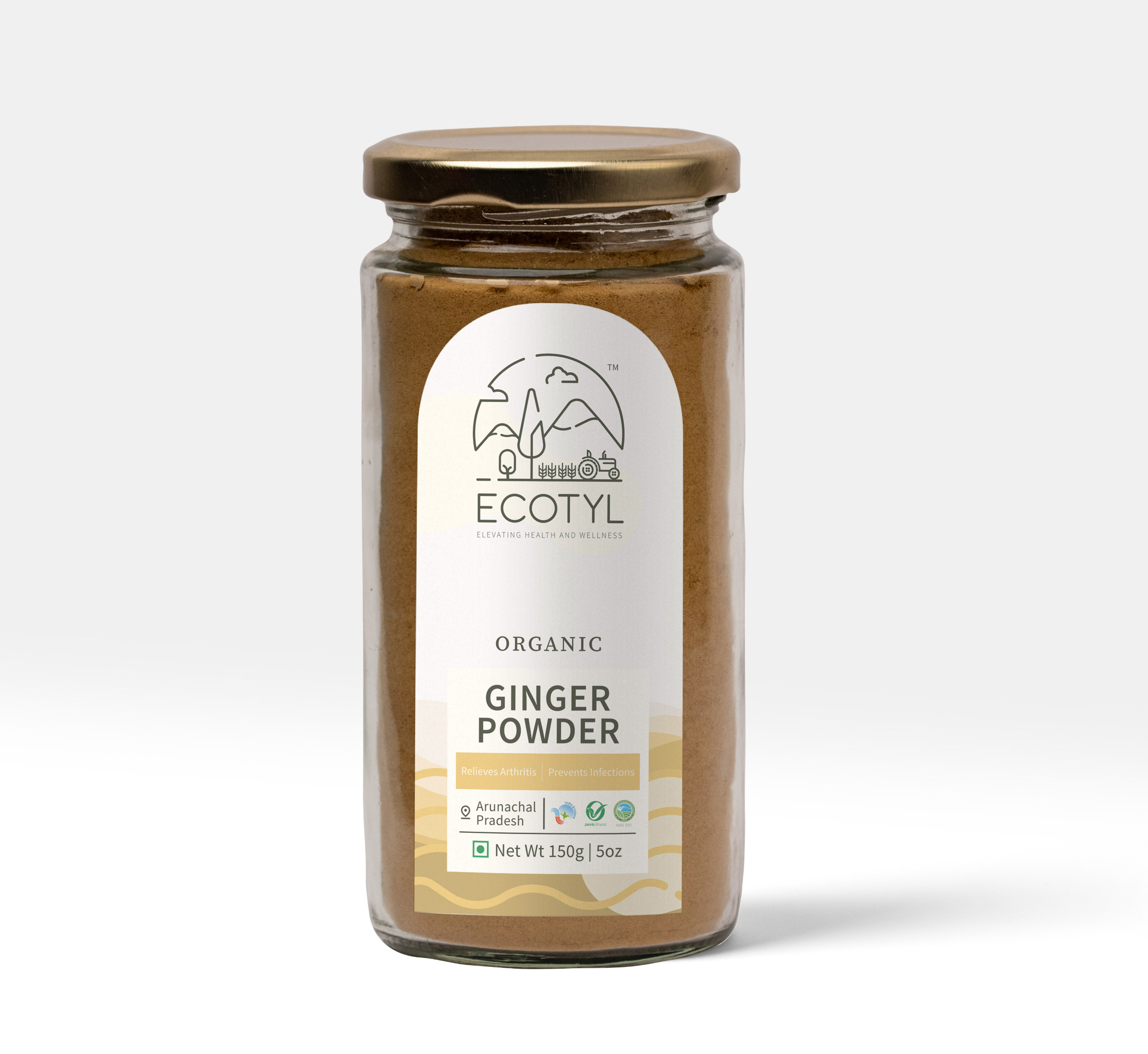 Buy Ecotyl Organic Ginger Powder - 150 g at Best Price Online