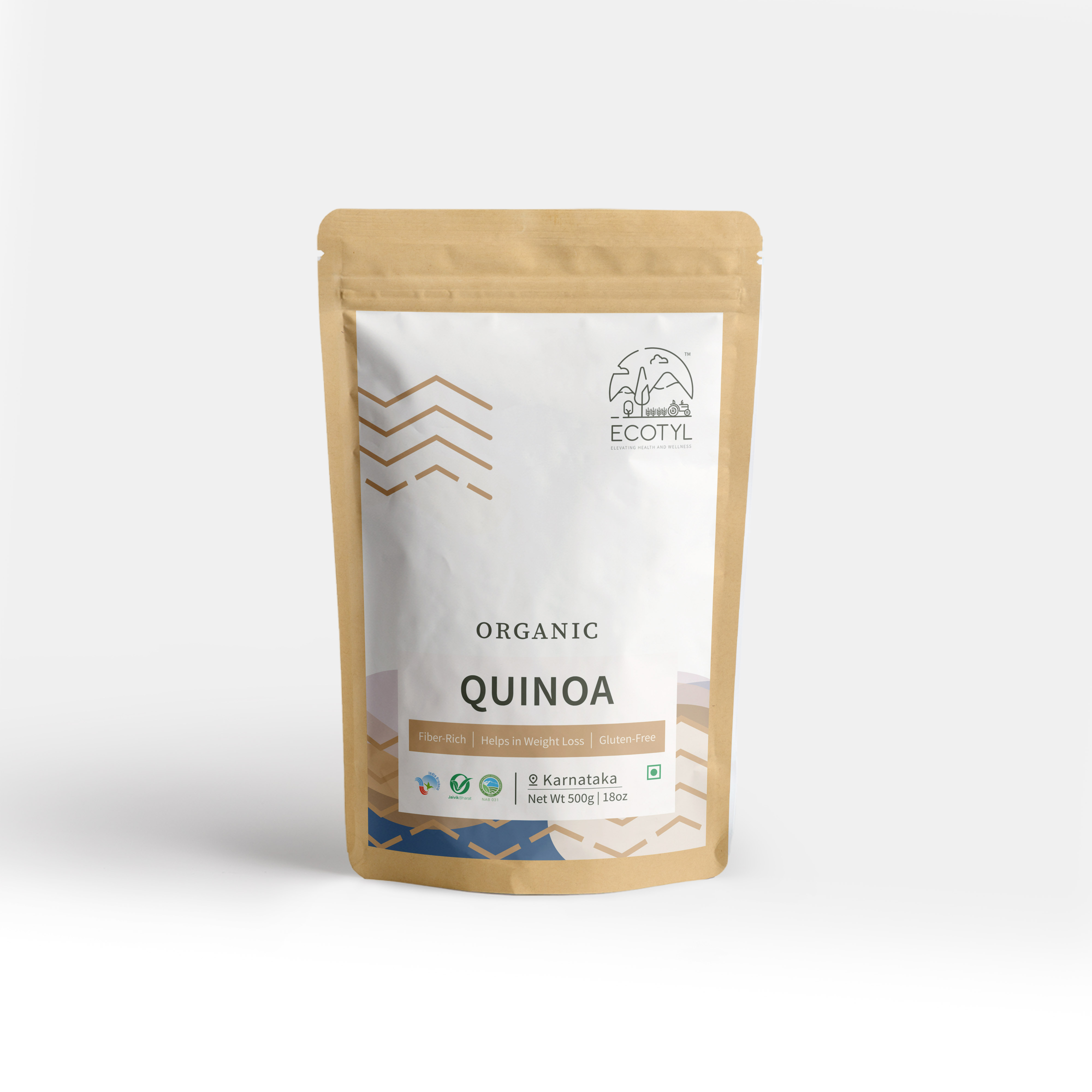 Ecotyl Organic Quinoa (White) - 500 g