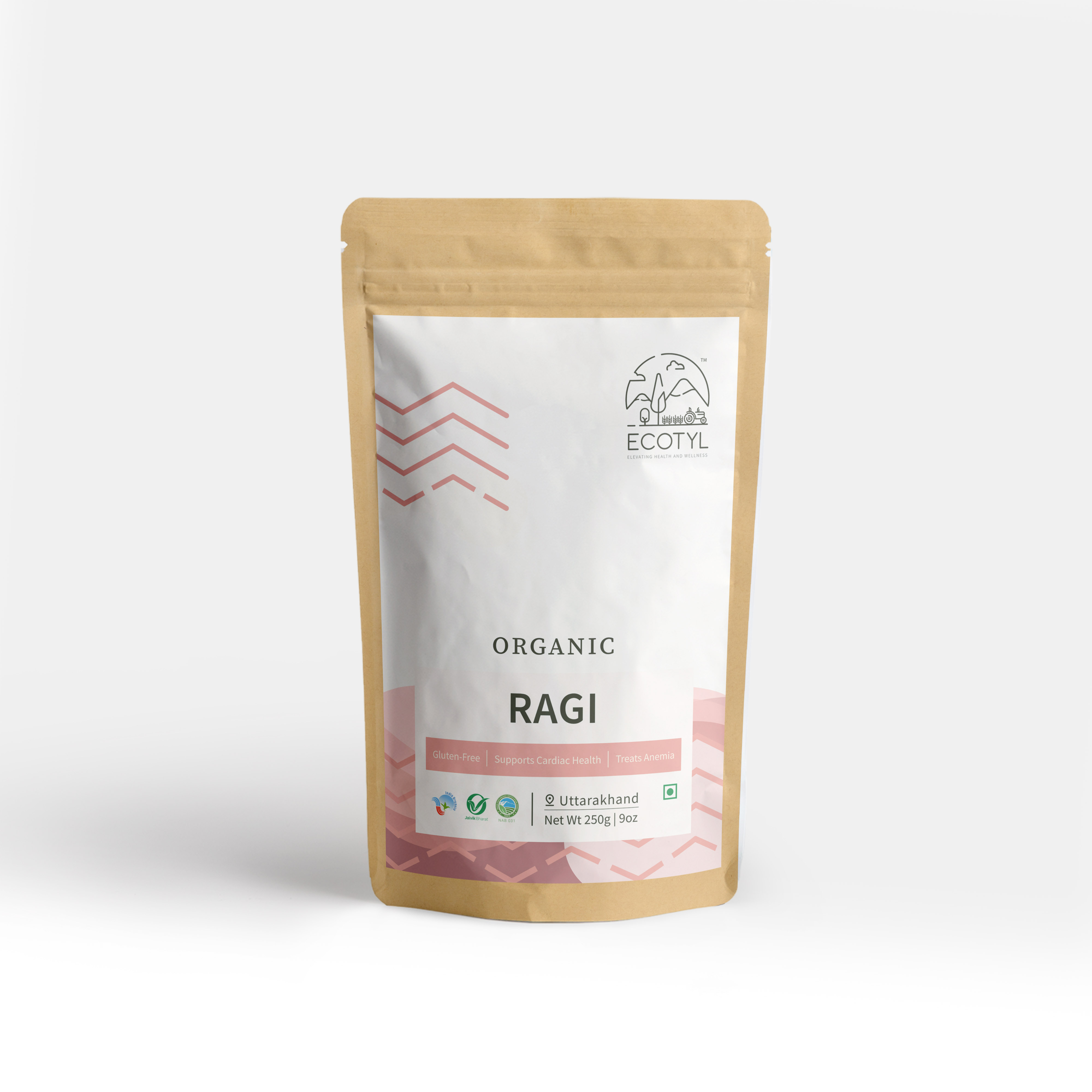 Ecotyl Organic Ragi (Finger Millet) - 250 g