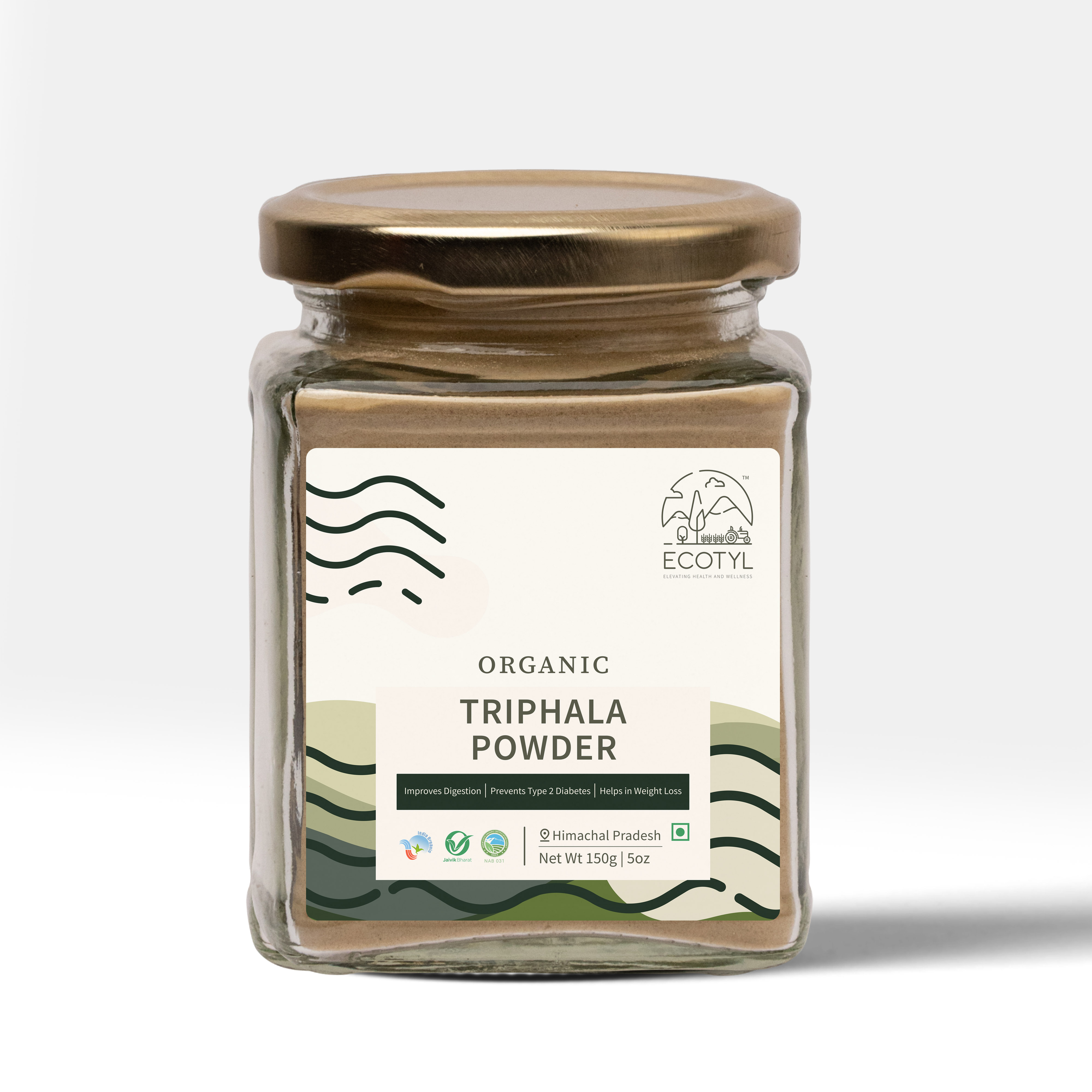 Ecotyl Organic Triphala Powder - 150 g