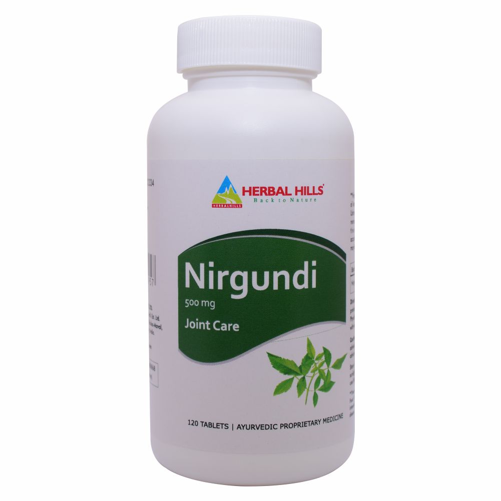 Buy Herbal Hills Nirgundi Tablets at Best Price Online