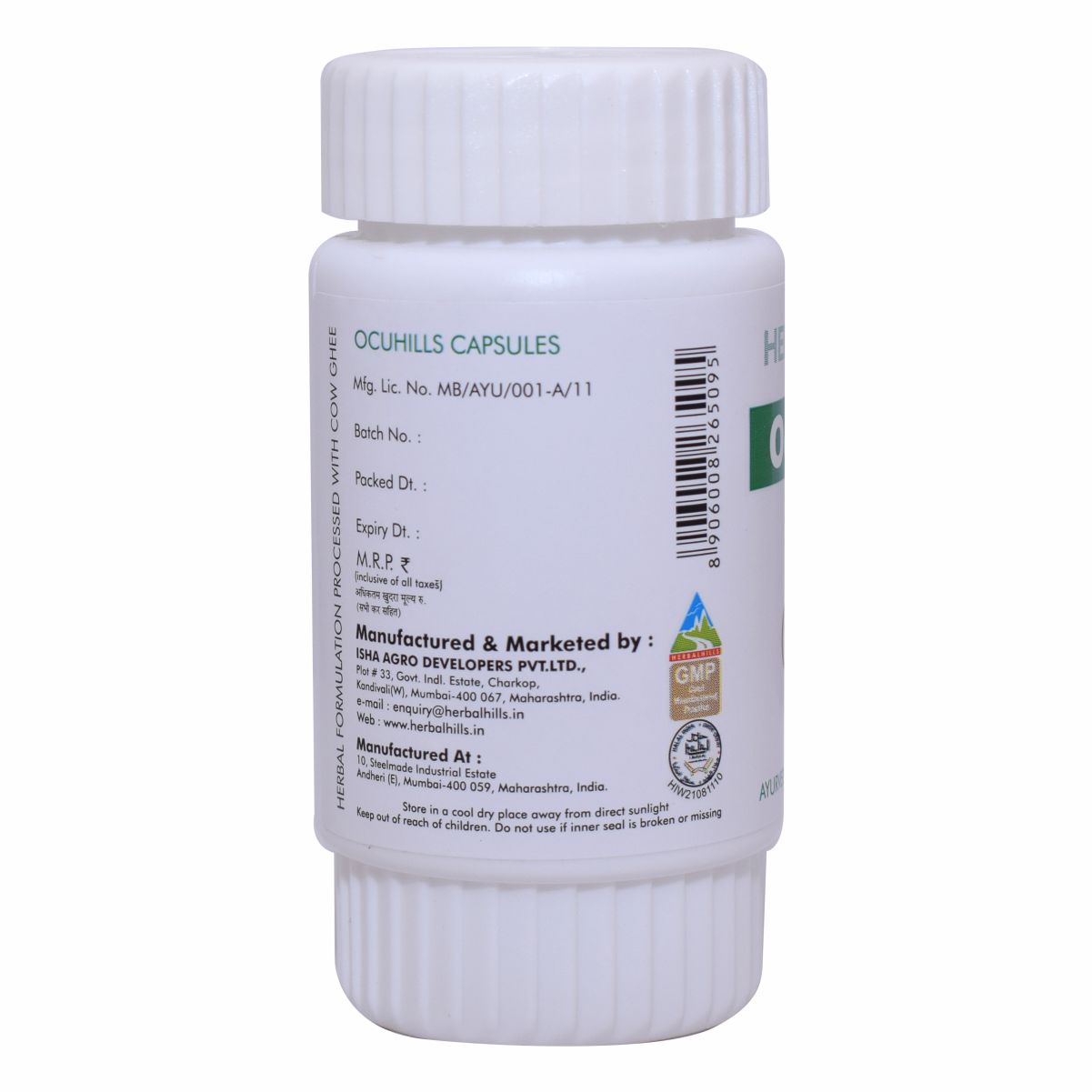 Buy Herbal Hills Ocuhills at Best Price Online