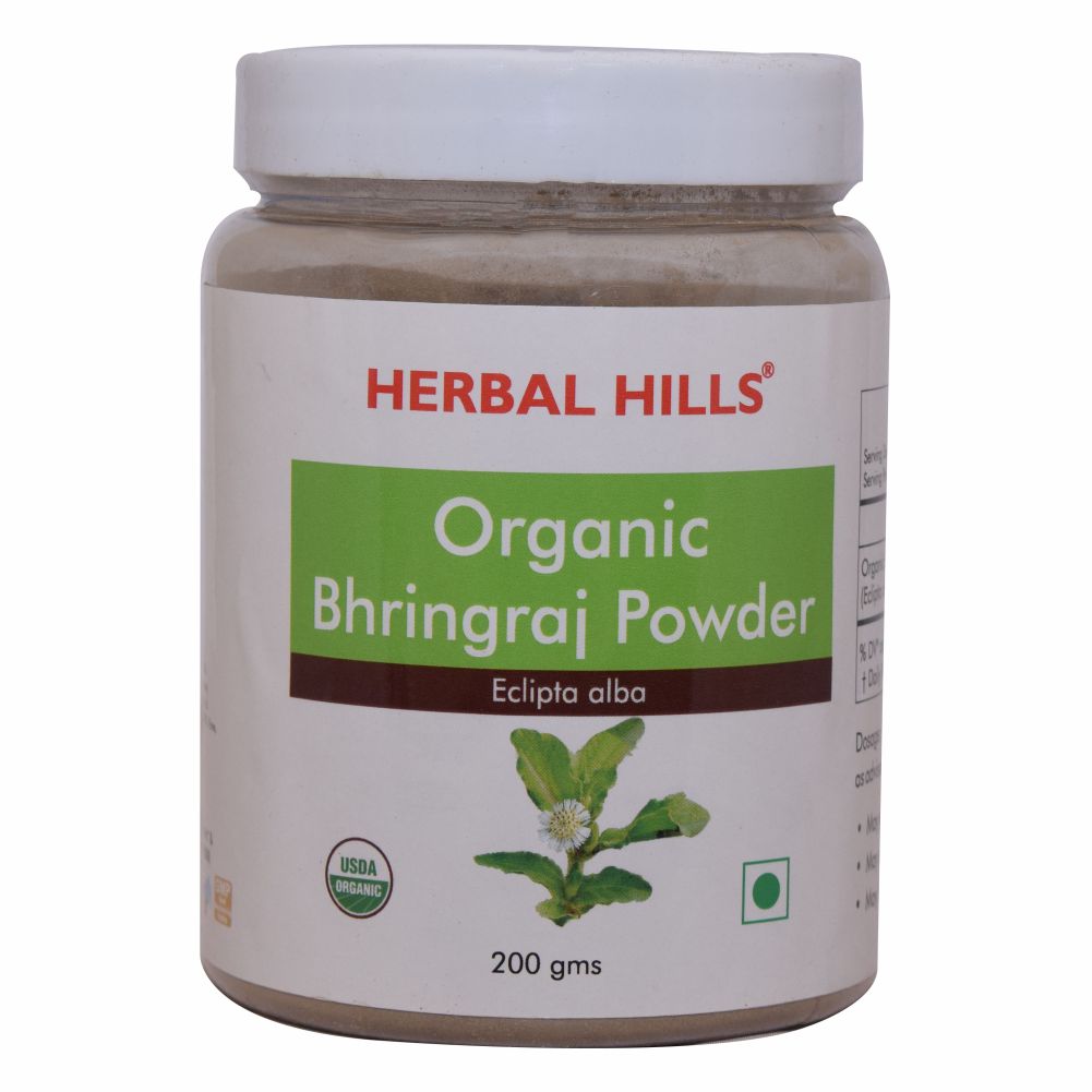 Herbal Hills Organic Bhringraj Powder 