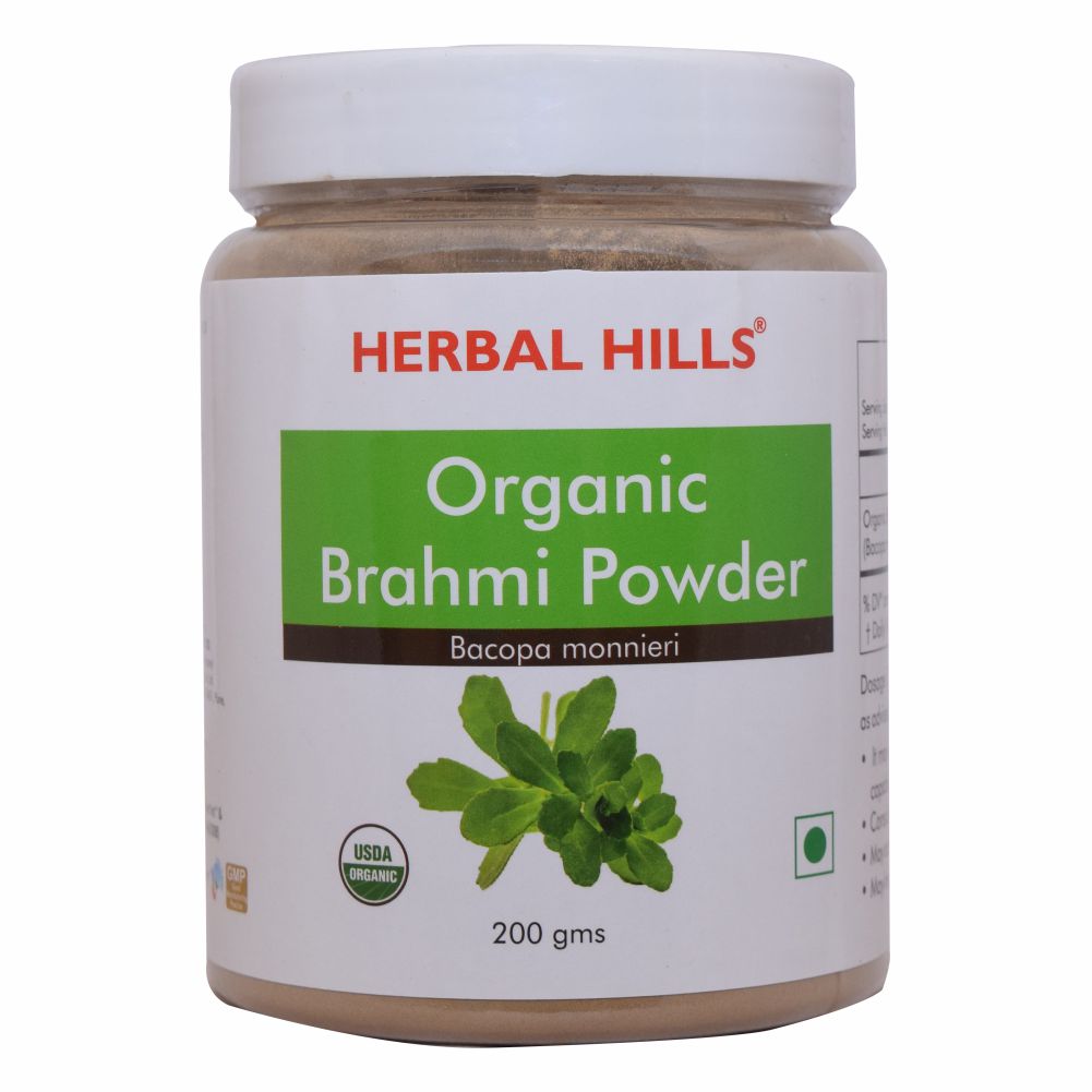Buy Herbal Hills Organic Brahmi Powder at Best Price Online