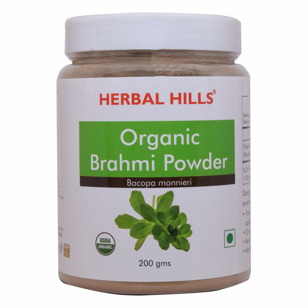 Herbal Hills Organic Brahmi Powder