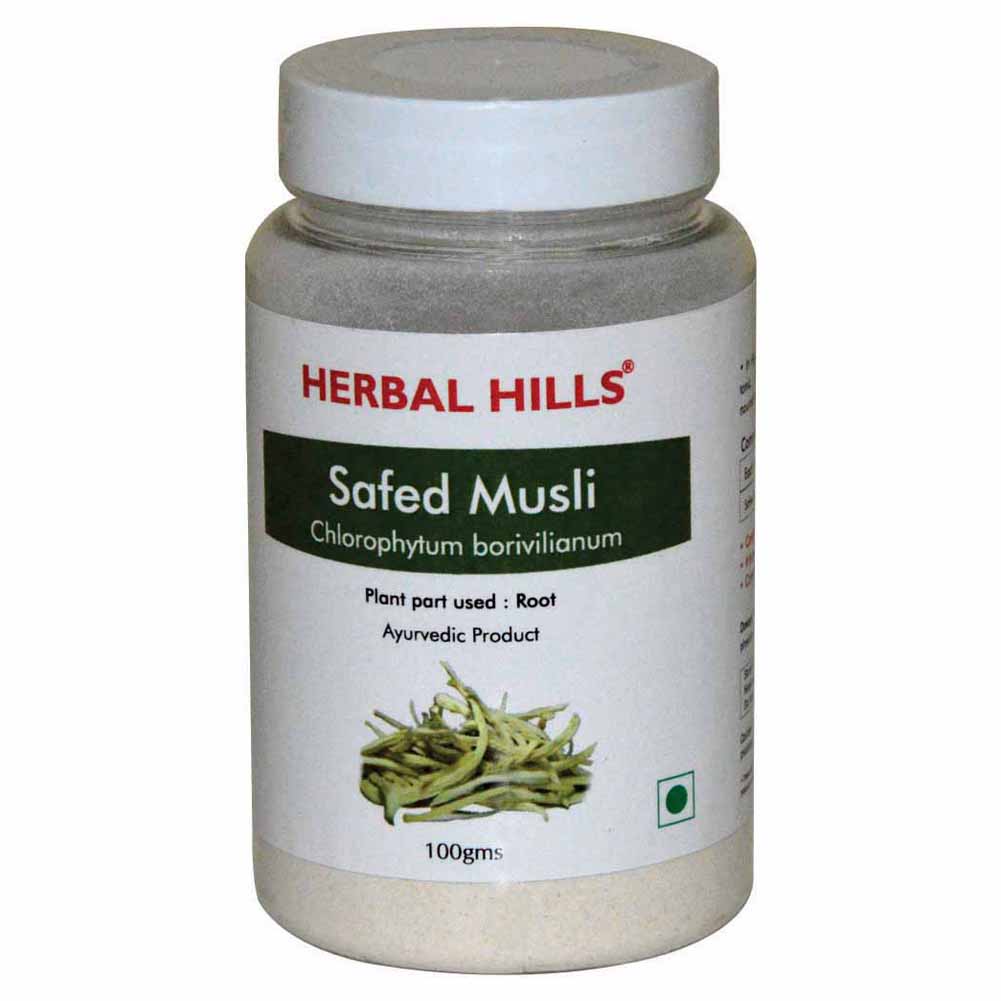 Herbal Hills Safed Musli powder