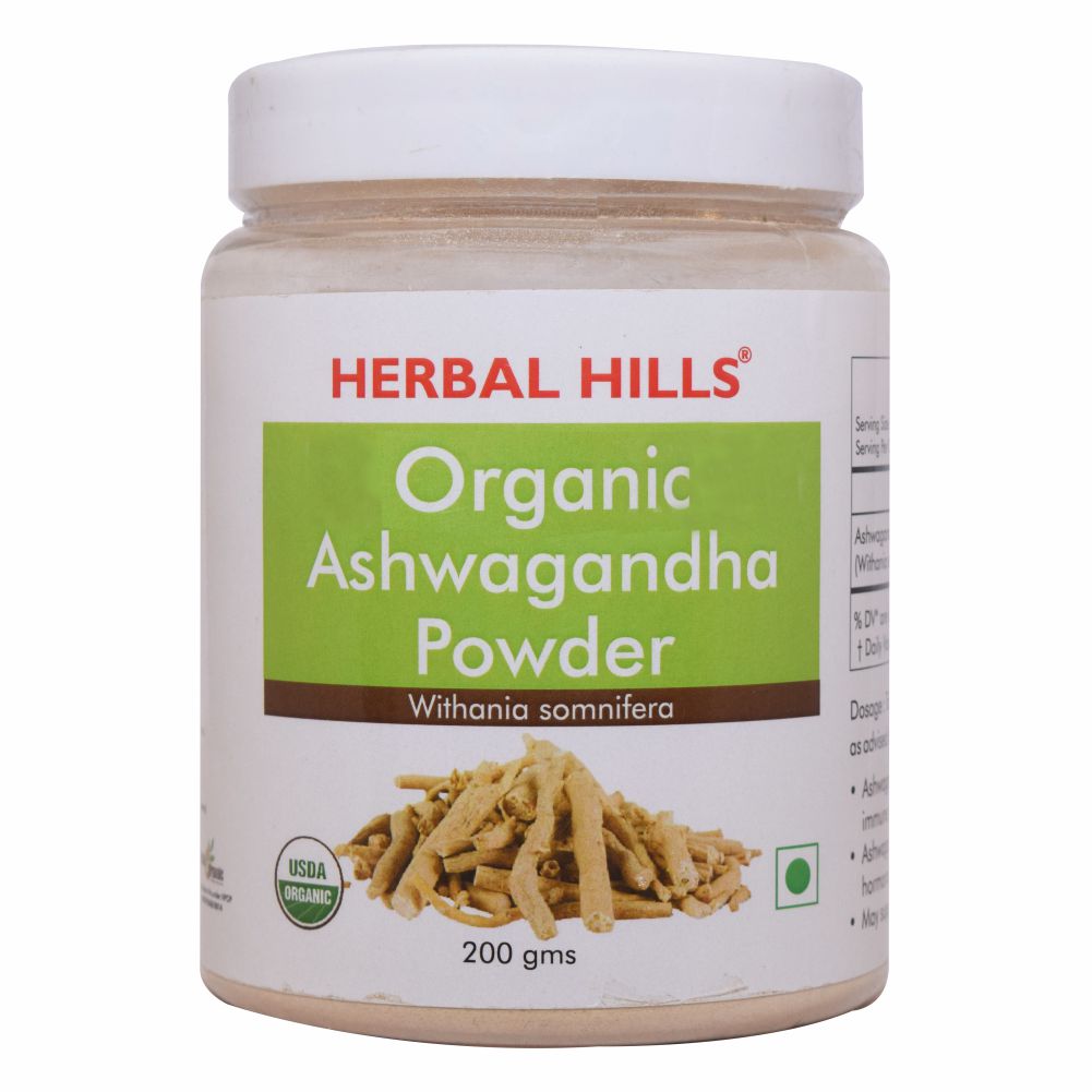 Buy Herbal Hills Organic Ashwagandha Powder at Best Price Online