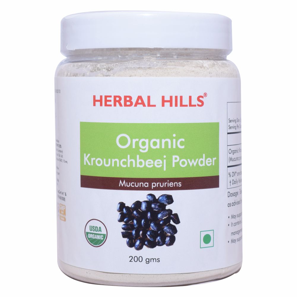 Buy Herbal Hills Organic Krounchbeej Powder at Best Price Online