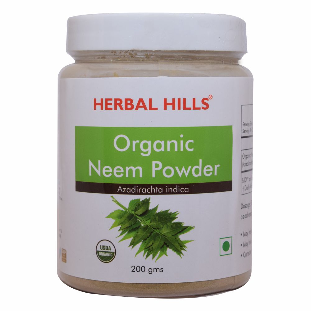 Buy Herbal Hills Organic Neem powder at Best Price Online