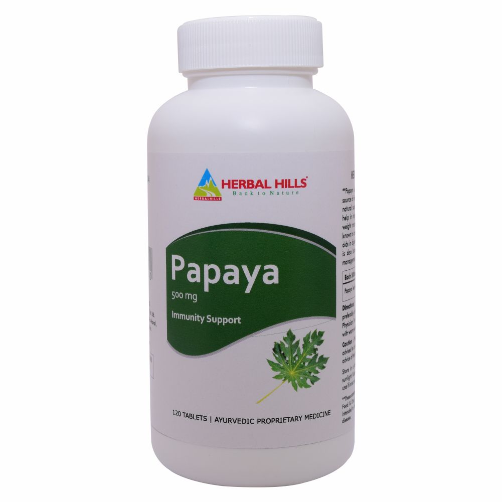 Buy Herbal Hills Papaya Tablets at Best Price Online