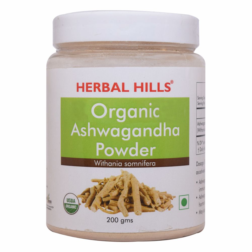 Herbal Hills Organic Ashwagandha Powder