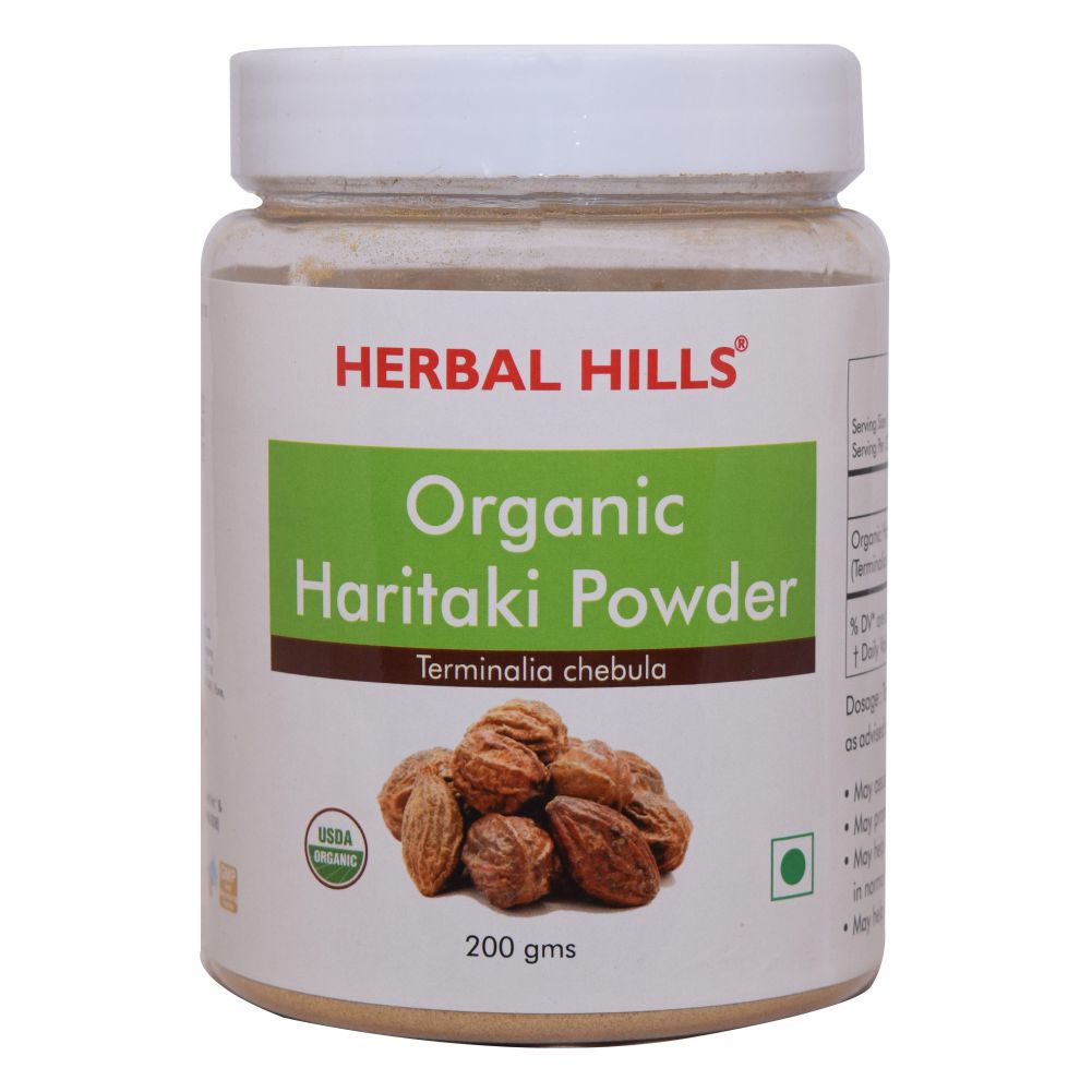 Buy Herbal Hills Organic Haritaki Powder at Best Price Online