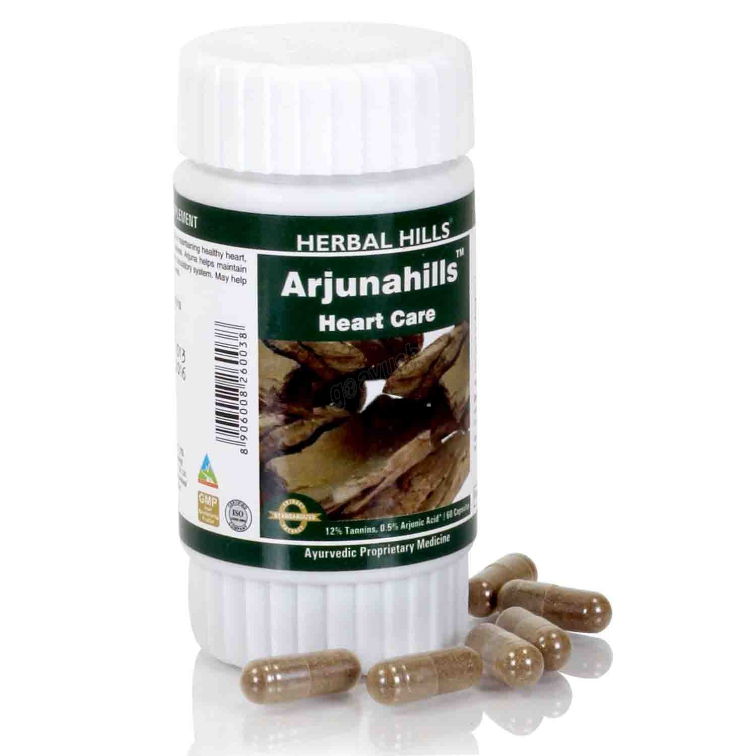 Buy Herbal Hills Arjunahills Capsule at Best Price Online