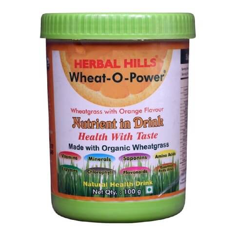 Herbal Hills Wheat-O-Power Orange Flavour
